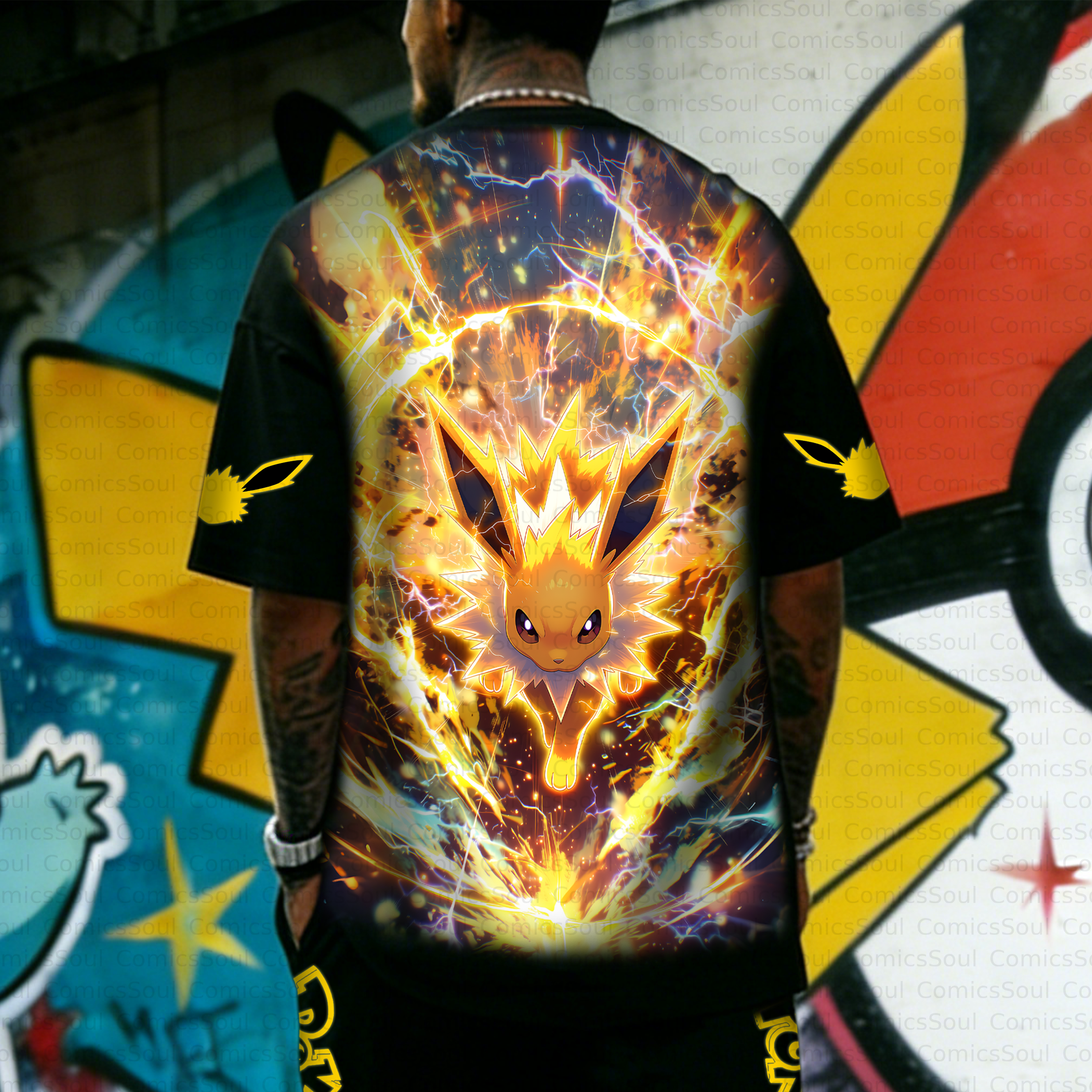 Unisex Anime Inspired Vintage T-Shirt