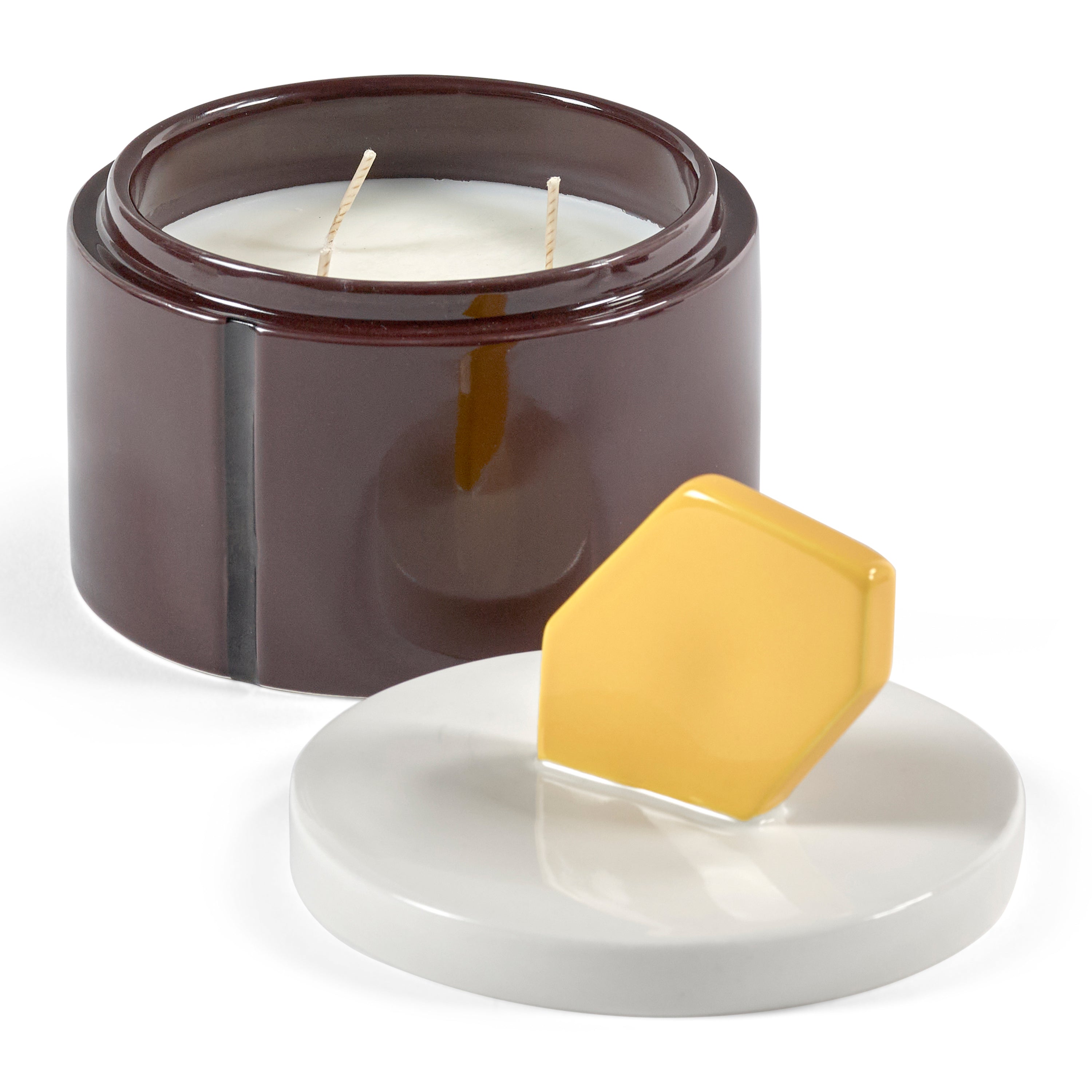 SERAX - Carolina Castiglioni - Plan C Geurkaars Ø 12,5 cm - Burgundy/G