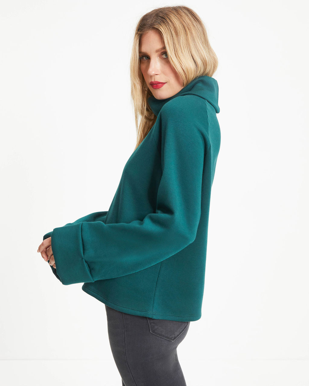 Ezra Turtleneck Pullover Sweater - Hunter Green - Se7enfashion