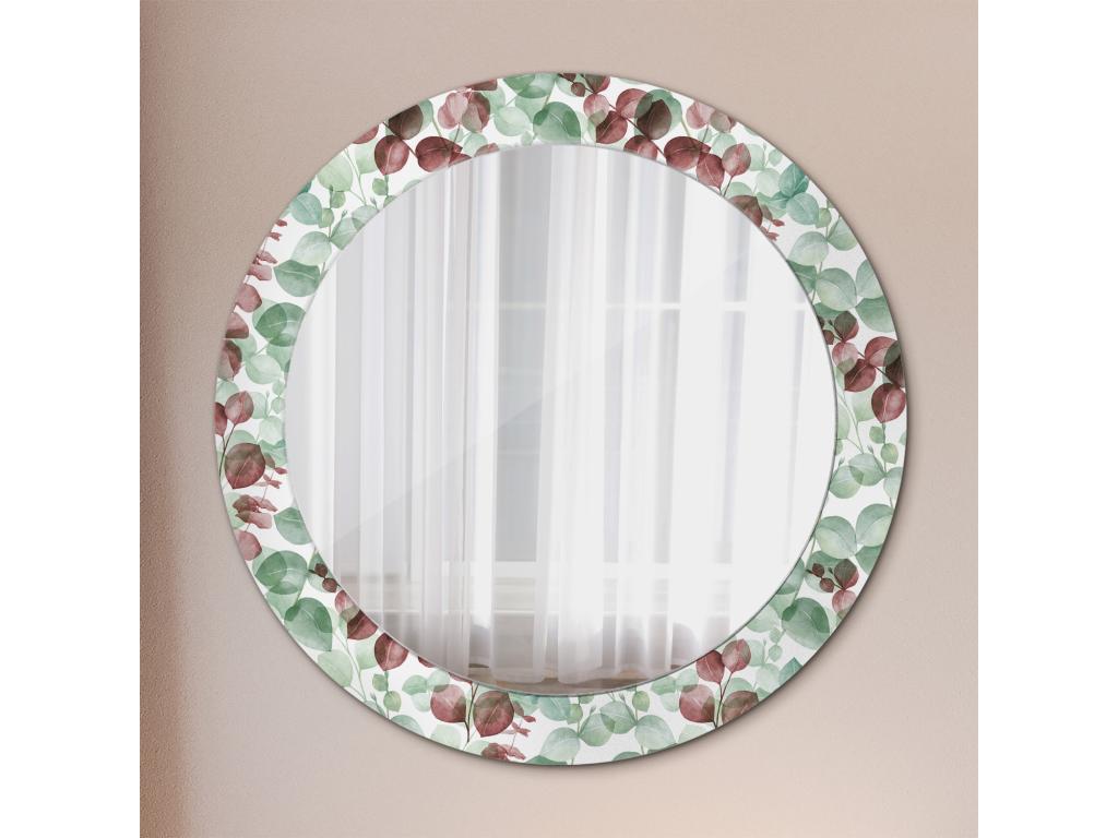 Espejo decorativo redondo - Mármol Onyx - 70 cm