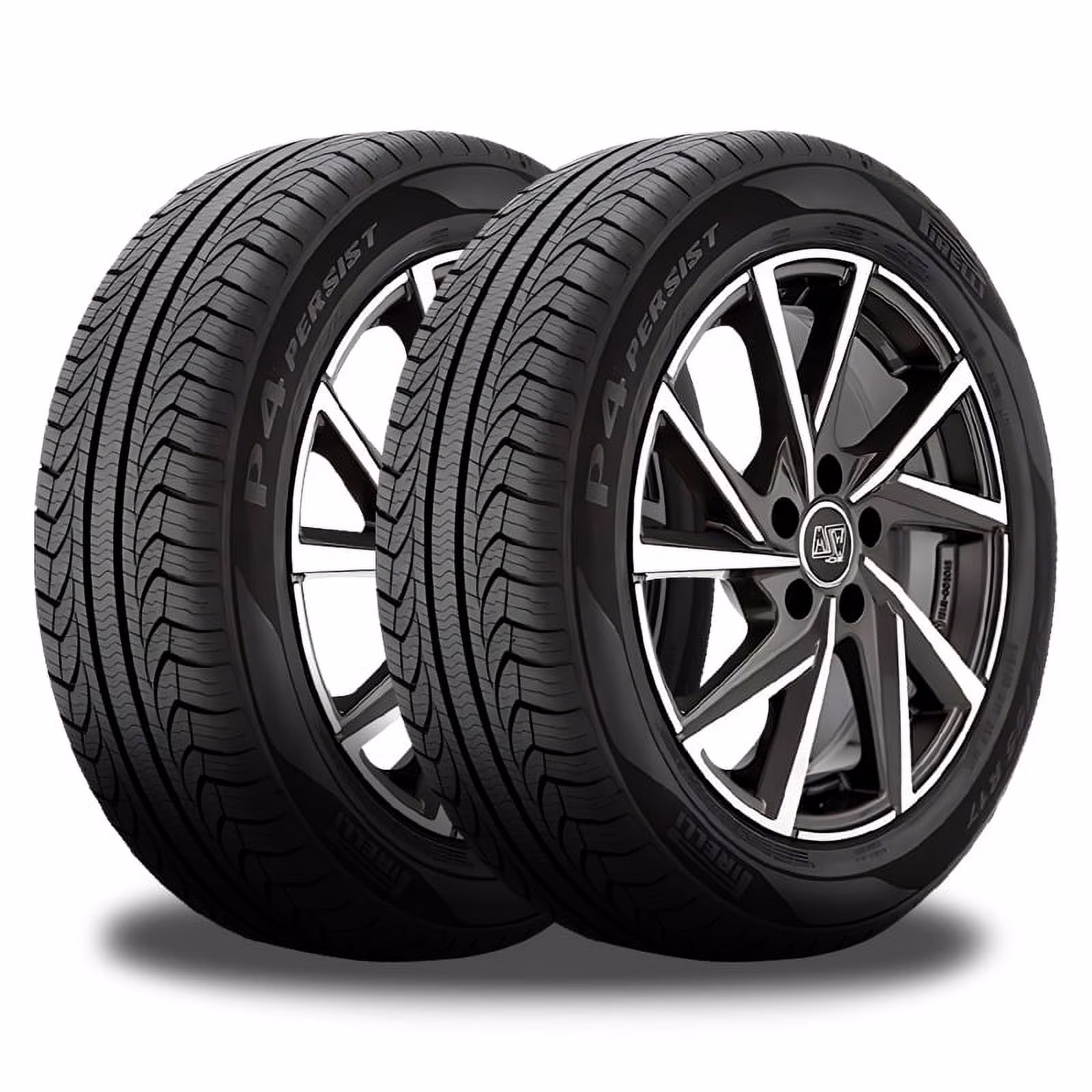 2 Pirelli P4 Persist AS Plus 225/60R16 98T All-Season Touring 85K Mi Warranty P4079100 / 225/60/16 / 2256016