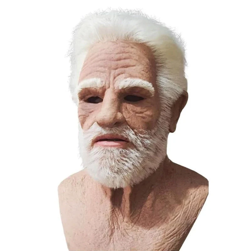 Realistic Full Face Latex Halloween Mask – Cosplay & Costume Wear Realistic Full Face Latex Halloween Mask – Cosplay & Costume Wear