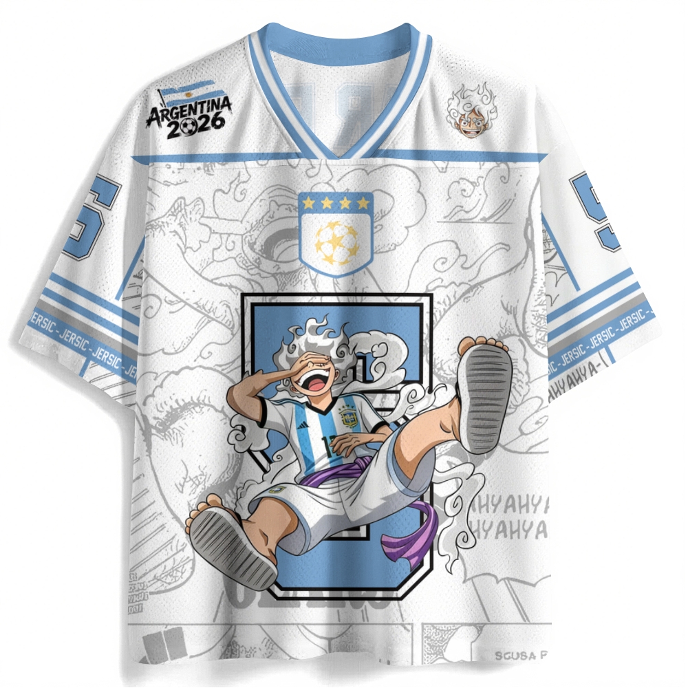 One Piece Anime Football Jersey