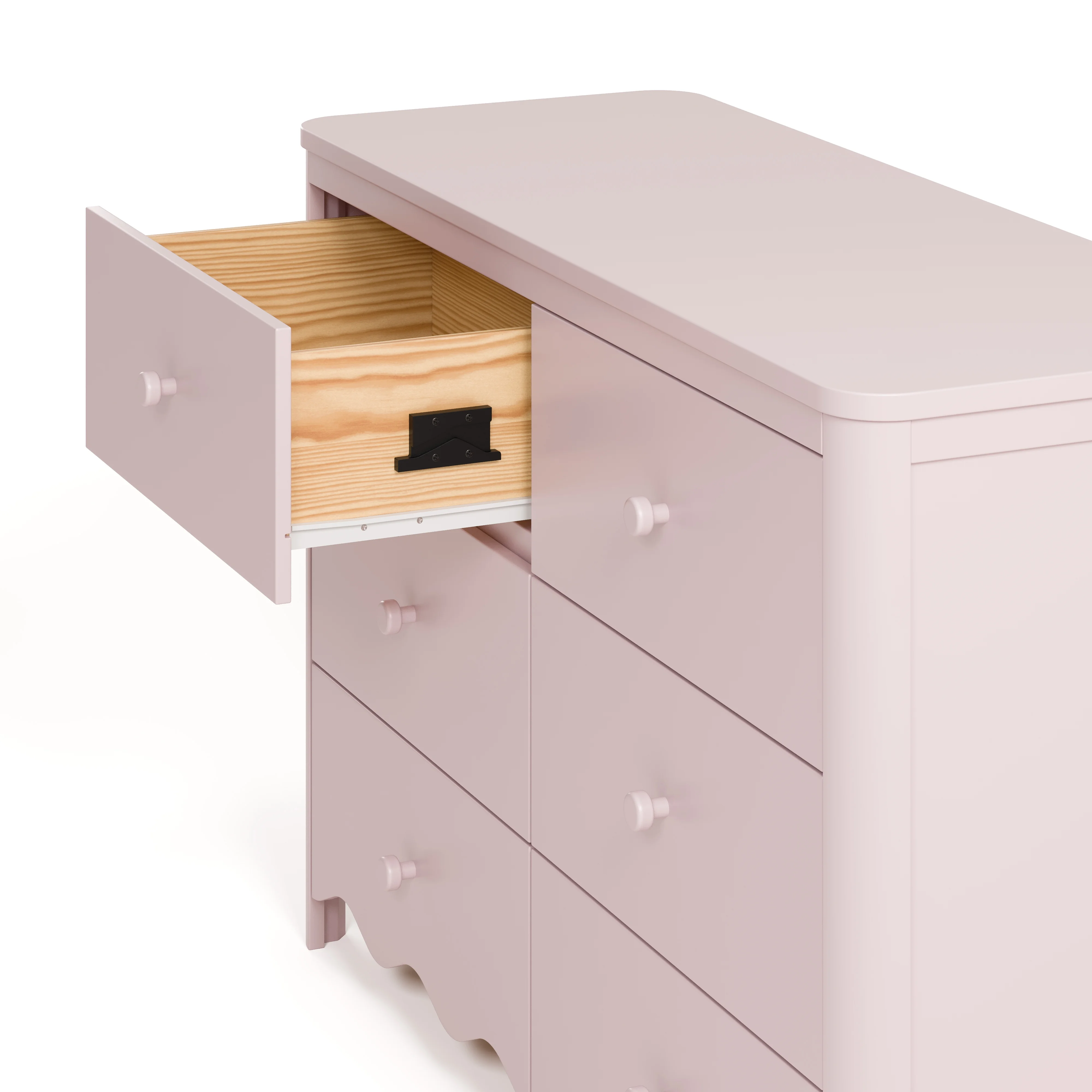 Storkcraft Casablanca 6 Drawer Nursery Dresser, Sage - Image 33