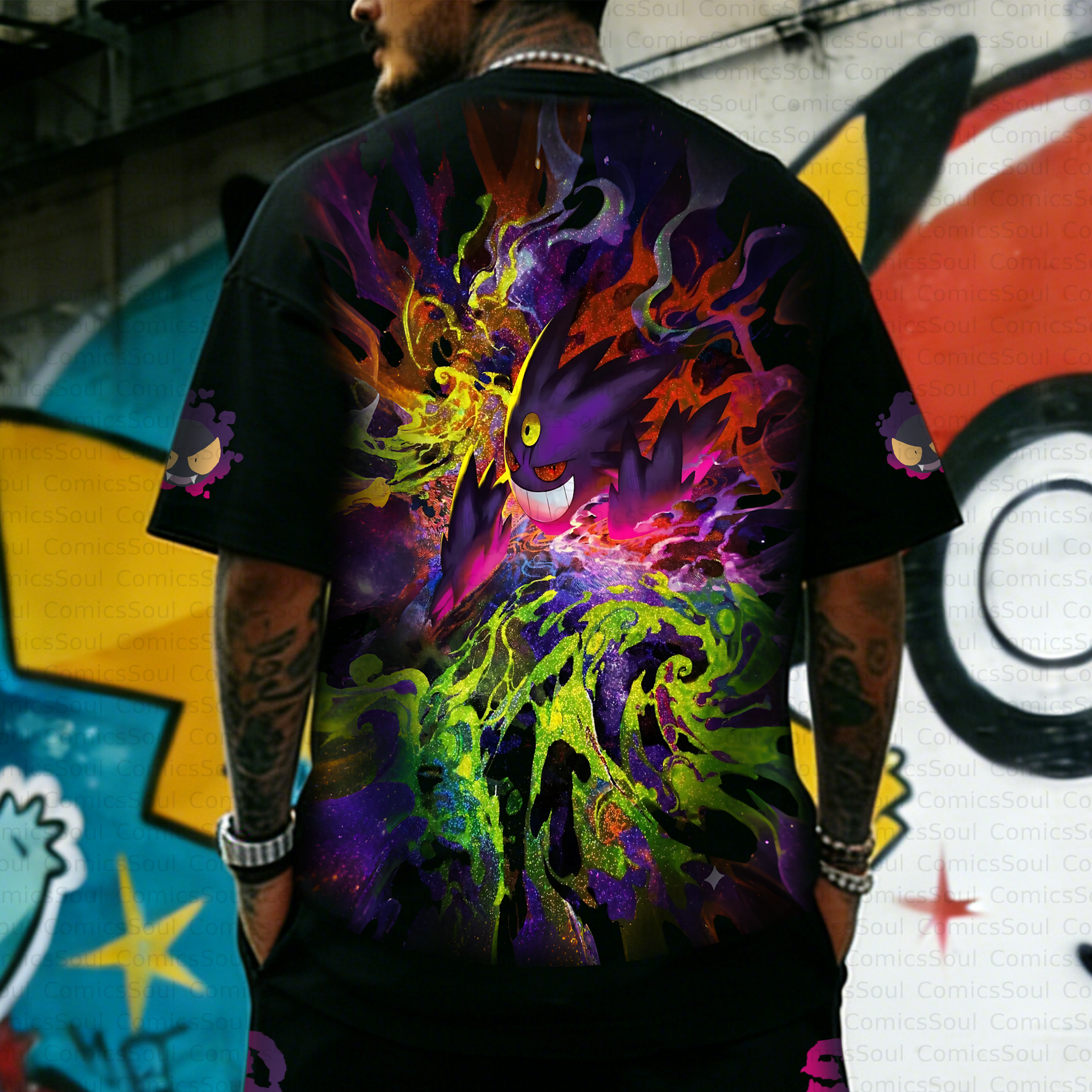 Unisex Anime Inspired Vintage T-Shirt