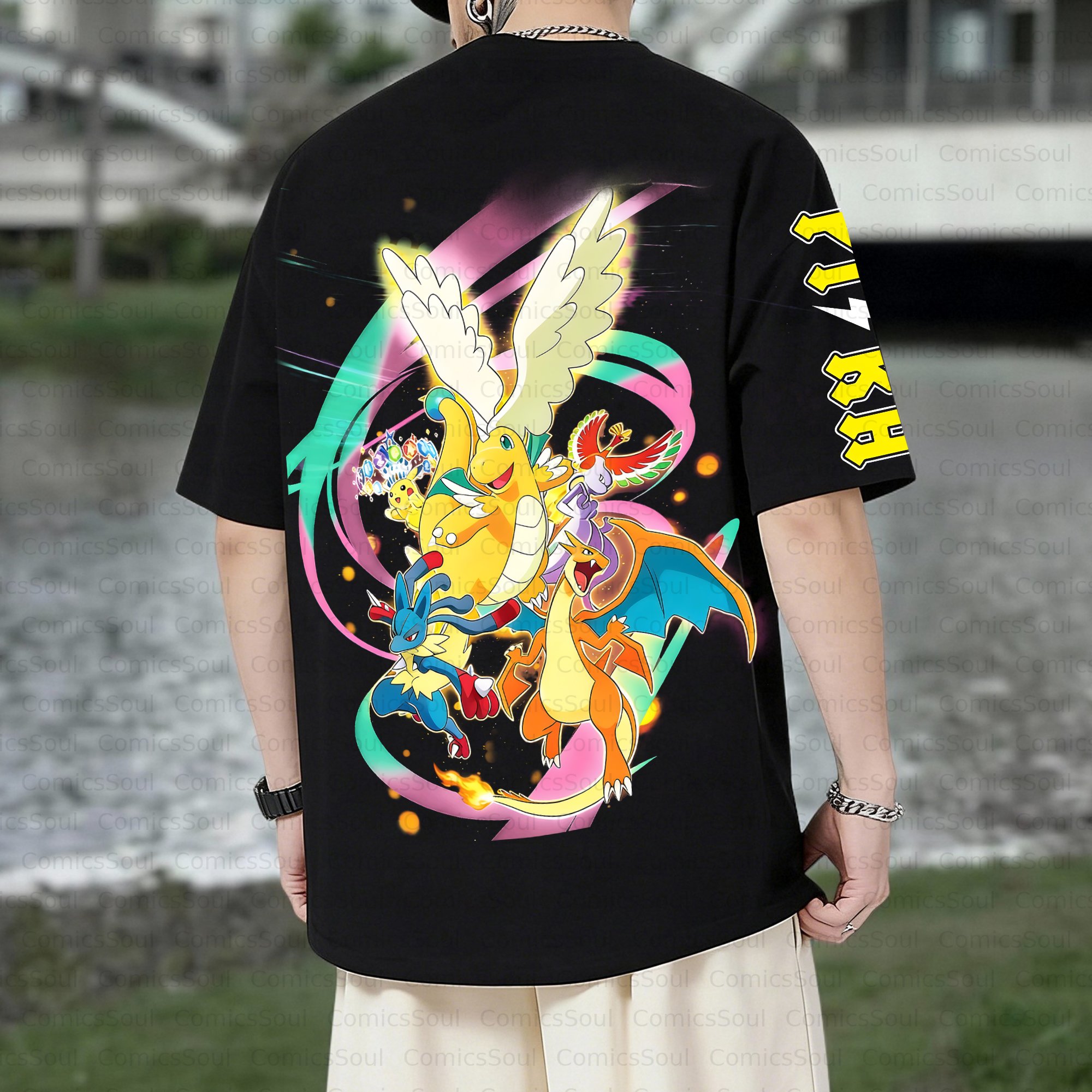 Unisex Anime Inspired Vintage T-Shirt