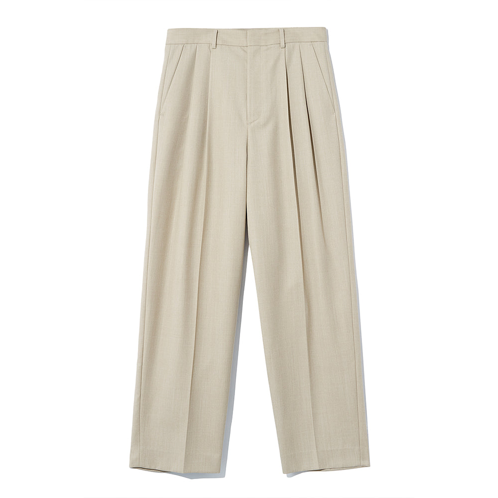 Le 17 septembre - Pantalon 2 Plis - Beige