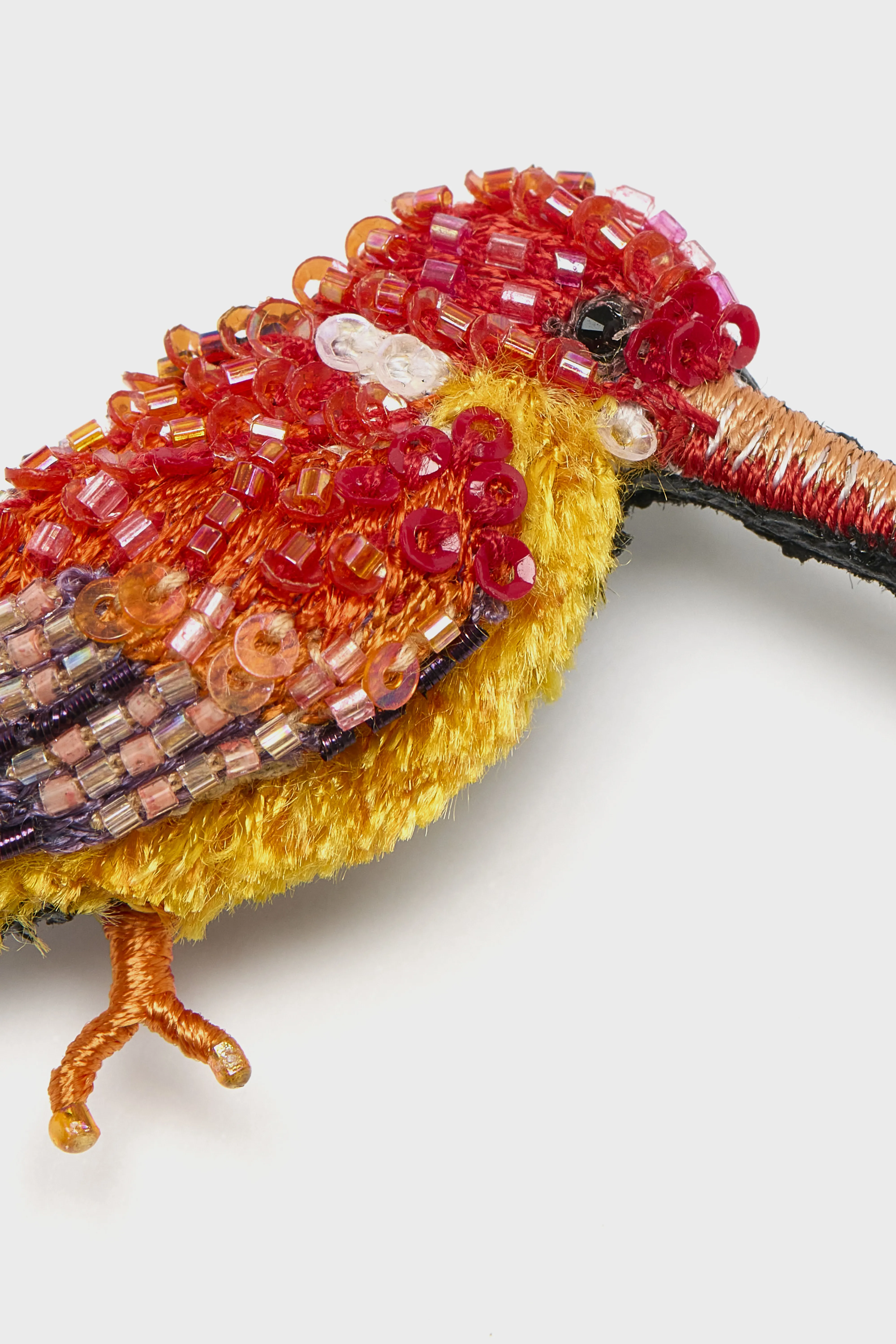 Bellerose Oriental Dwarf Kingfisher Brooch Pin  (261 / W / MULTICOLOR)
