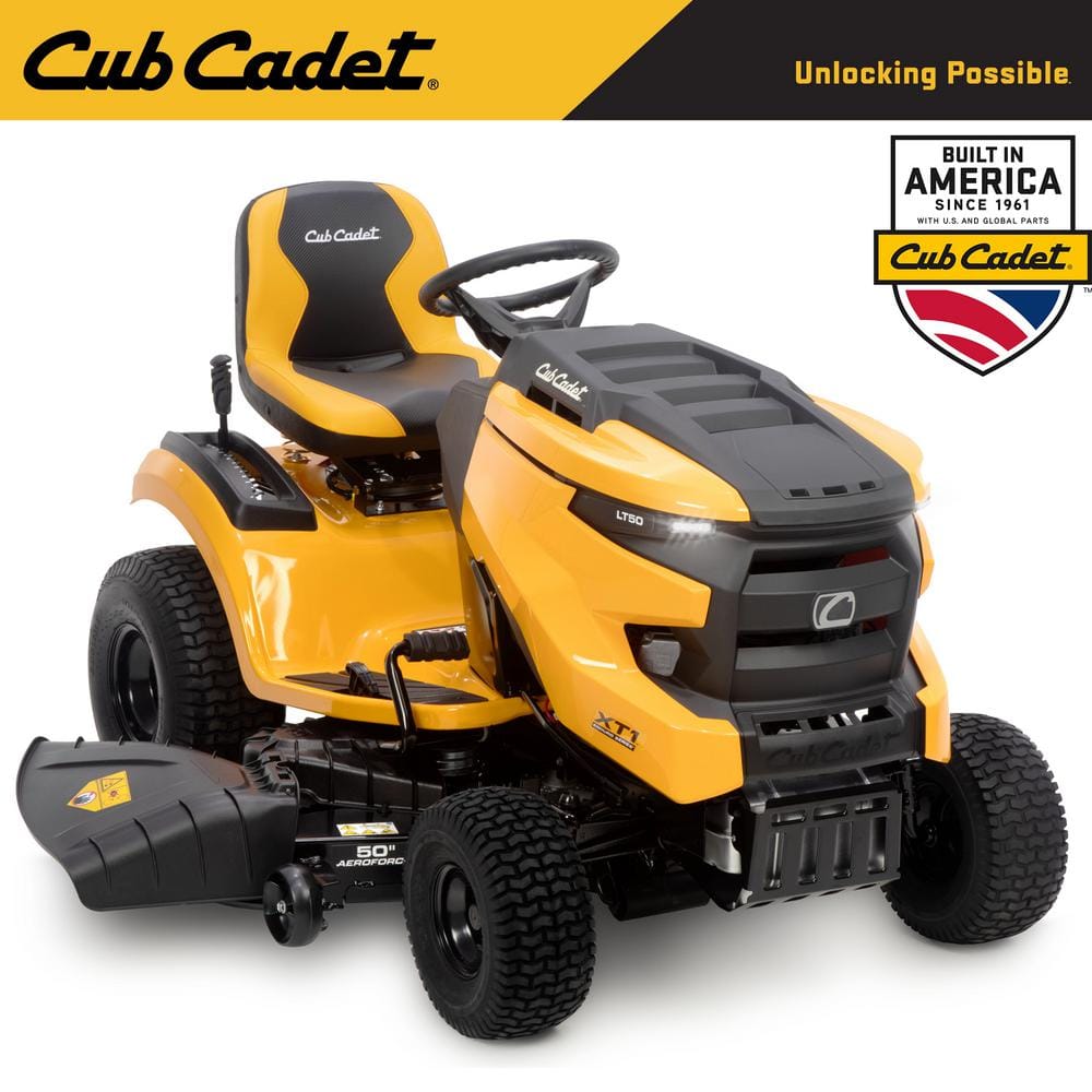 WAYFAIR XT1 Enduro LT 50 In. Fabricated Deck 24 HP V-Twin Kohler 7000 Series Engine Hydrostatic Drive Gas Riding Lawn Tractor