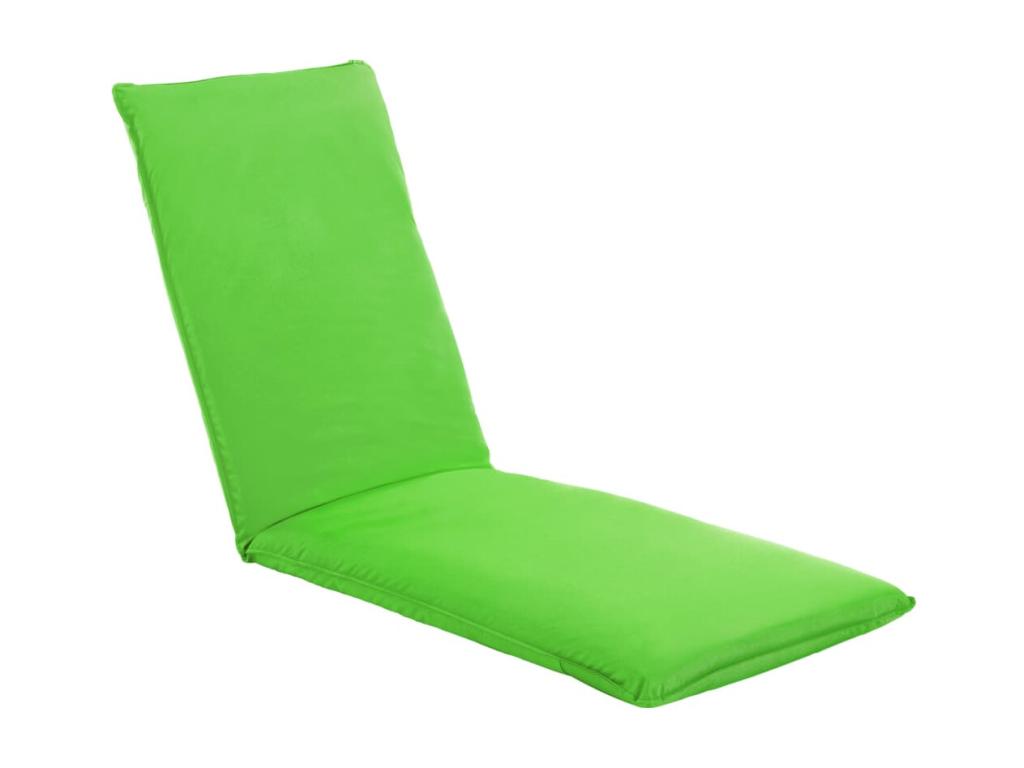 Sillón plegable de tela Oxford Verde