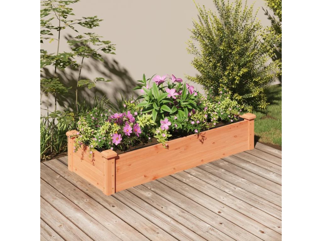 Forro para bancal  levado  madera de Decoratodo macizo 120x45x25 cm