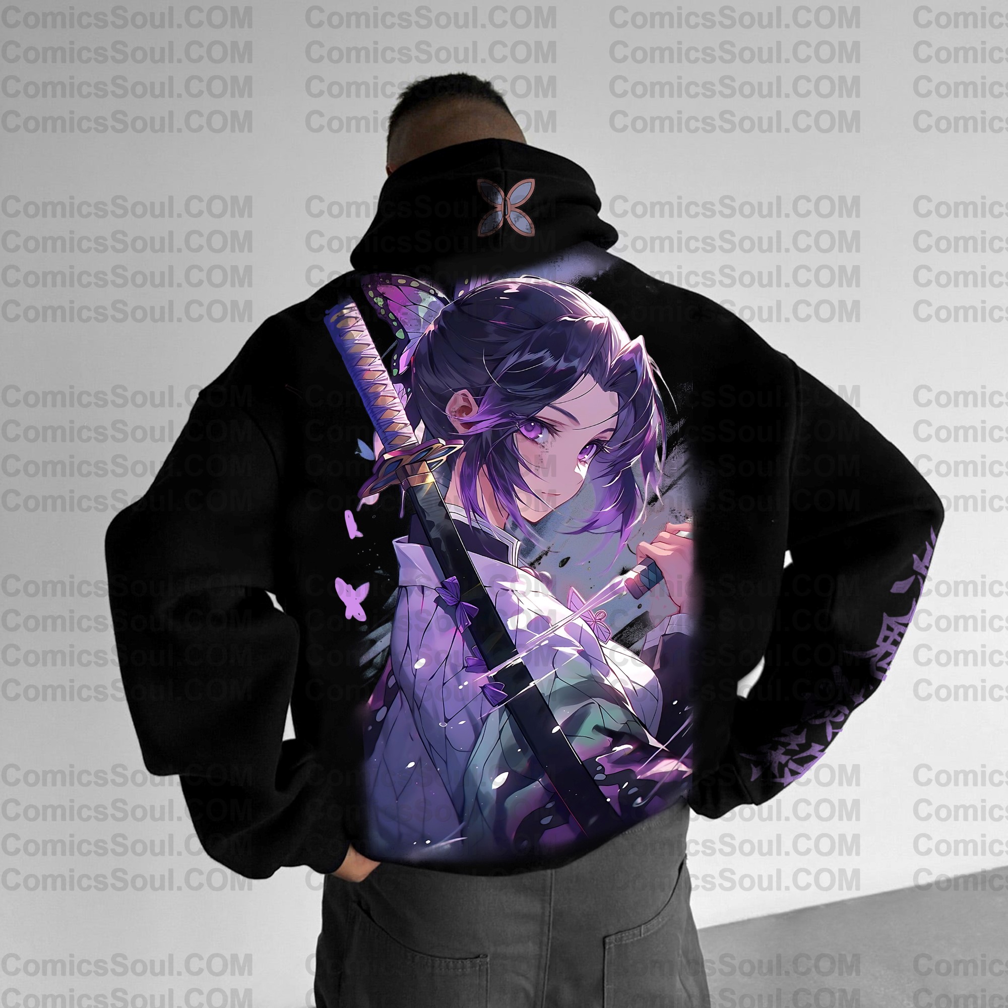 Unisex “ Comicssoul   ” Graphic Streetwear Vintage Hoodie