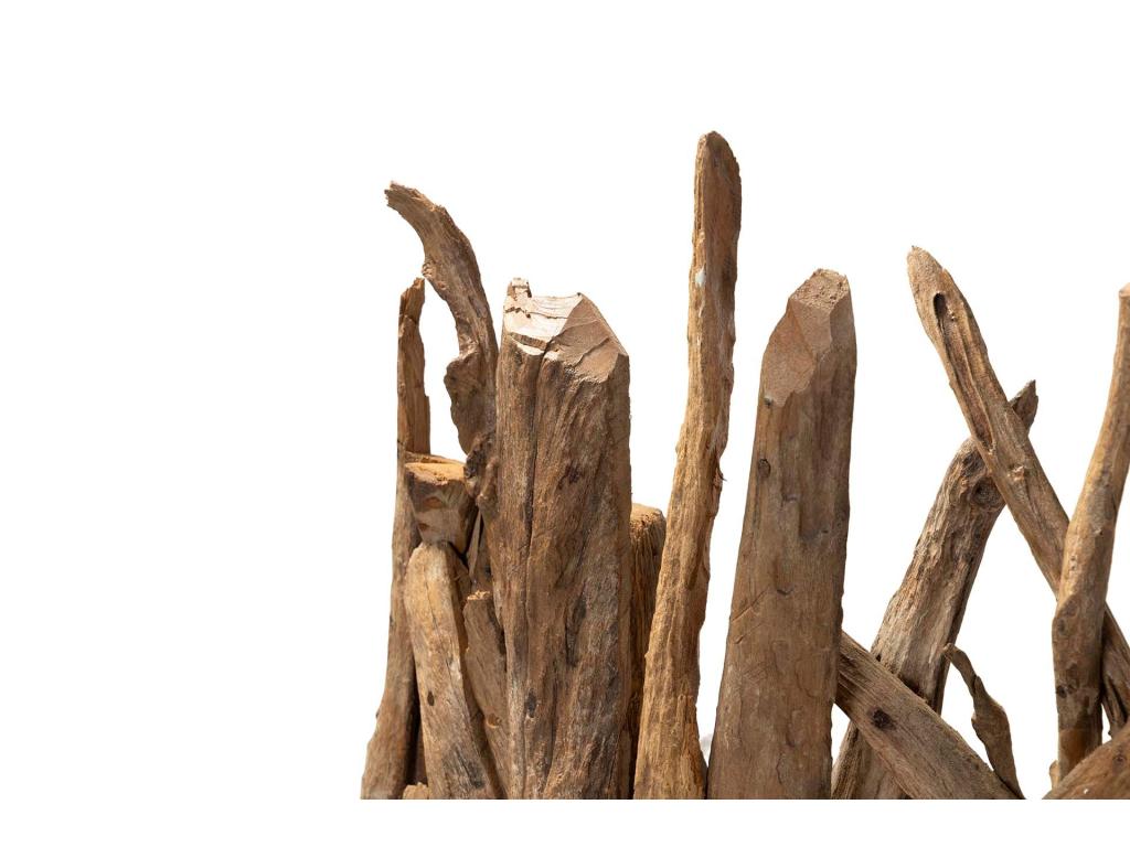 Biombo Madera Teca Natural 120x72x140 Cm
