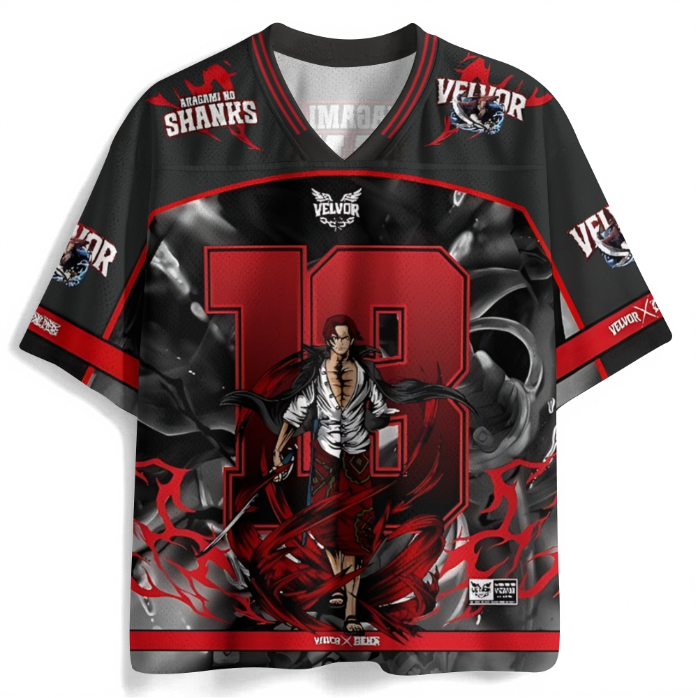 One Piece Anime Football Jersey