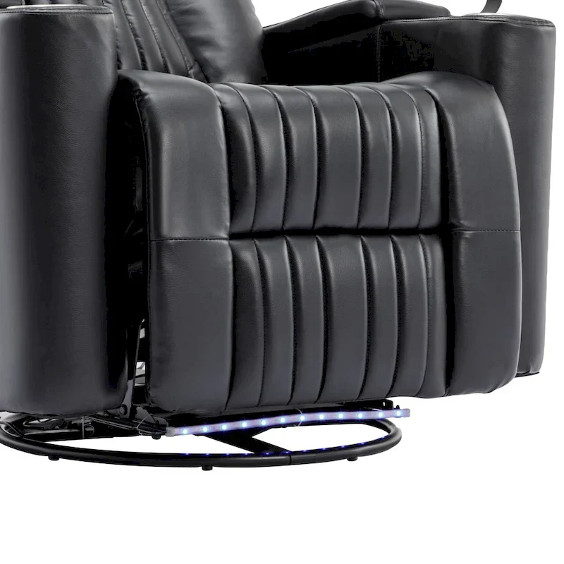 Multifunctional 270 Swivel Home Theater Power Recliner