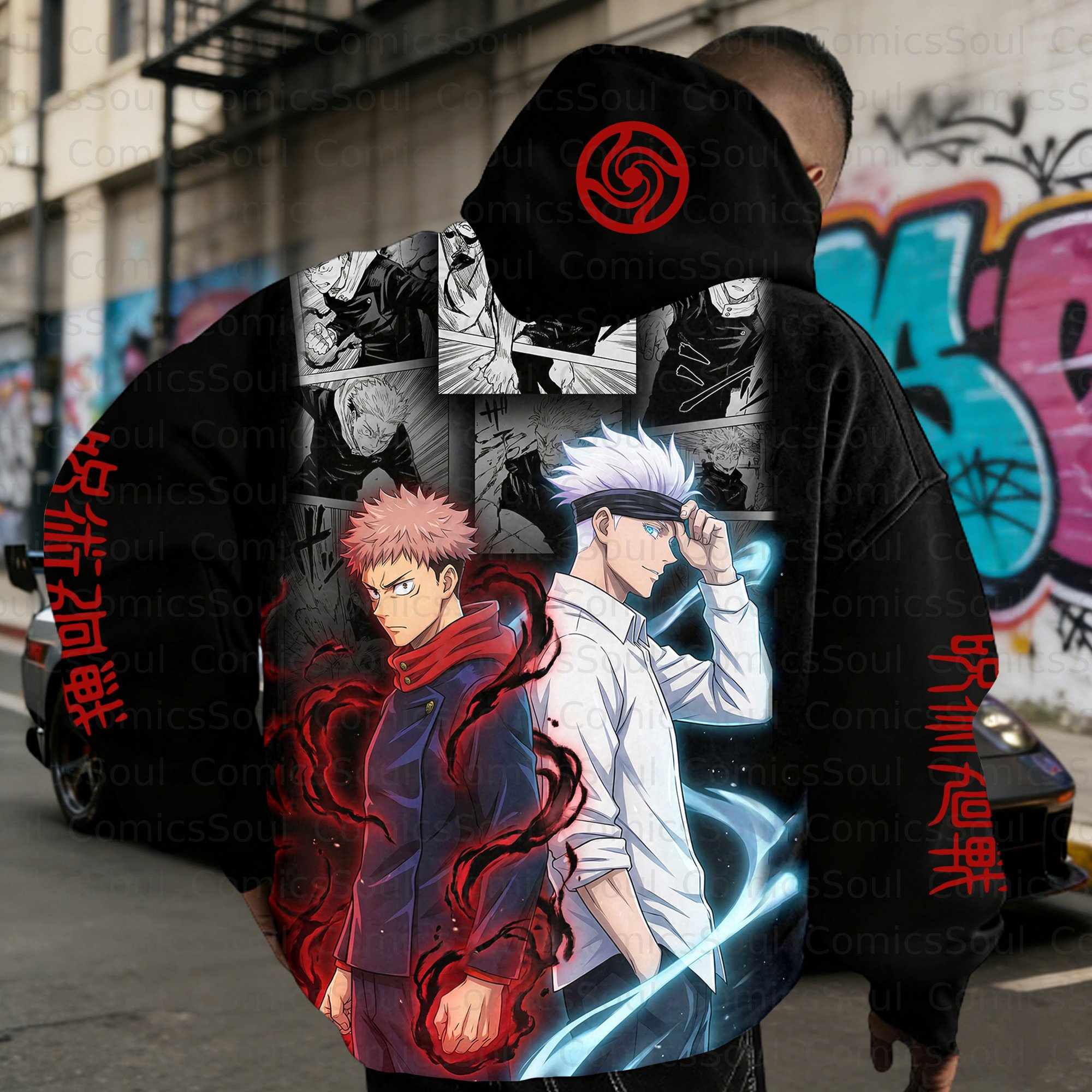 Unisex Graphic Streetwear Vintage Plush  Hoodie