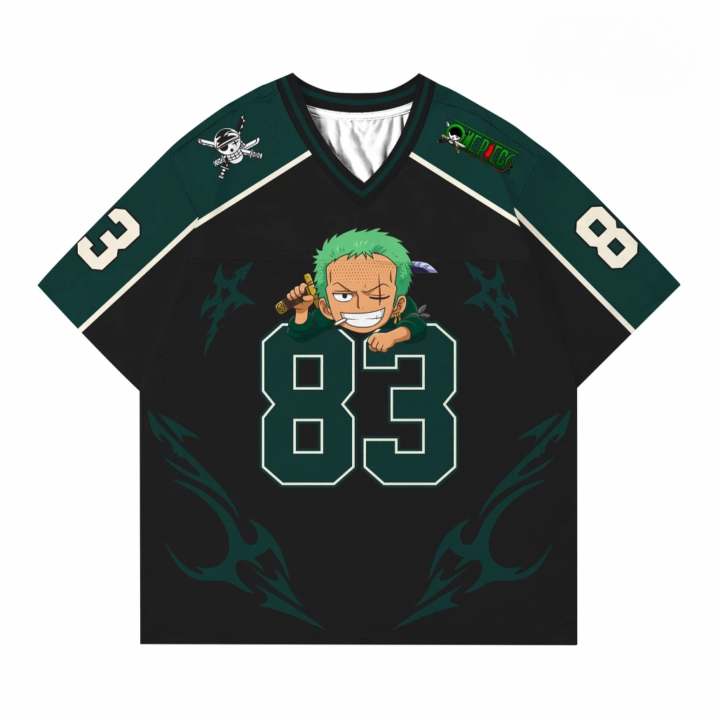 One Piece Anime Football Jersey