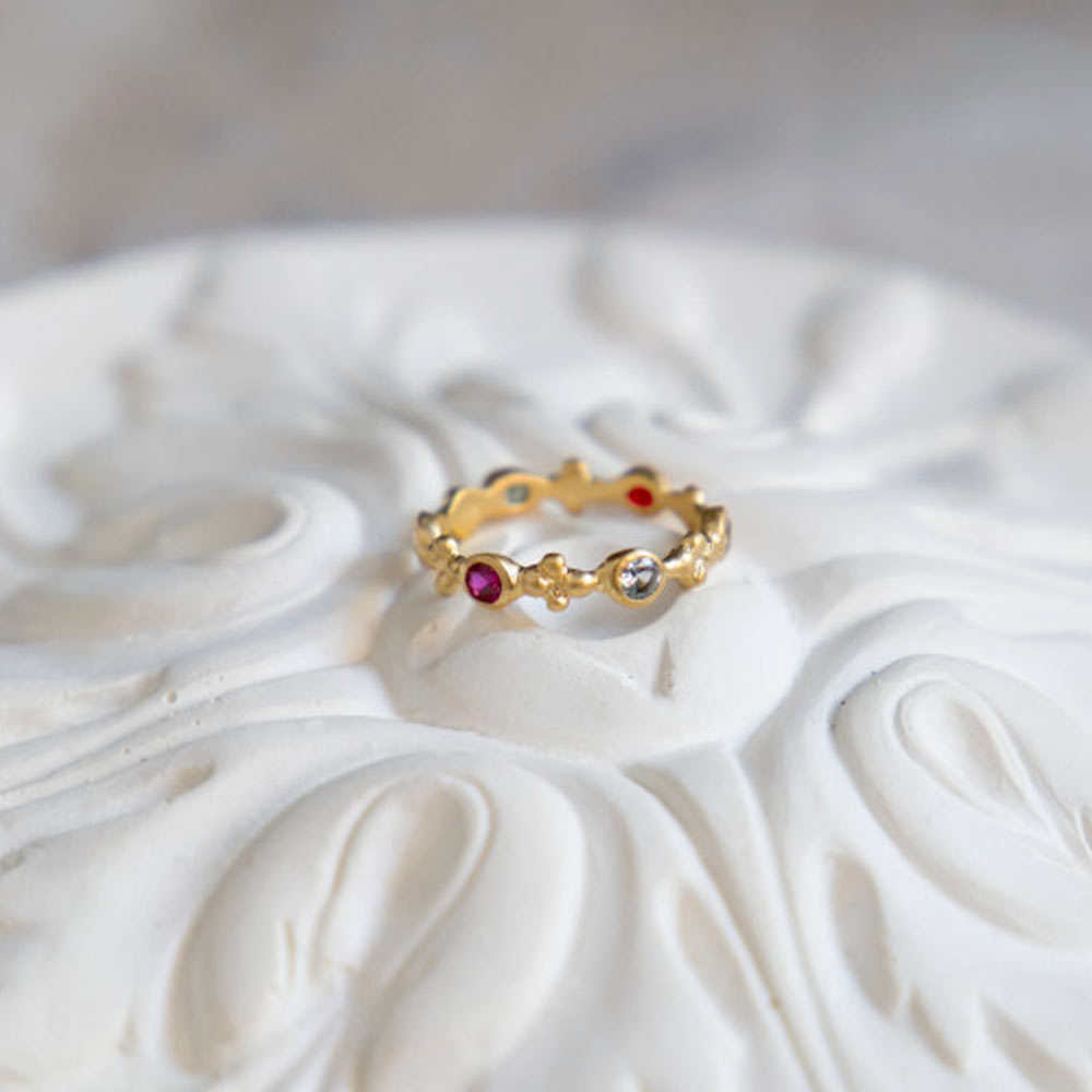Alix D. Reynis - Bague Chance - Doré