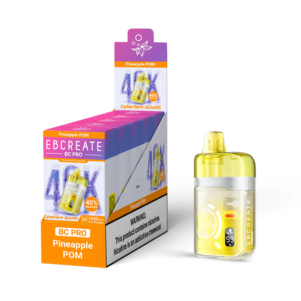 EBCREATE BC PRO cigarette électronique jetable rechargeable (toutes les saveurs)