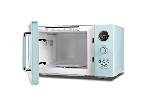 COMFEE' Retro 0.9 cu.ft. Microwave Oven in Green - Image 2