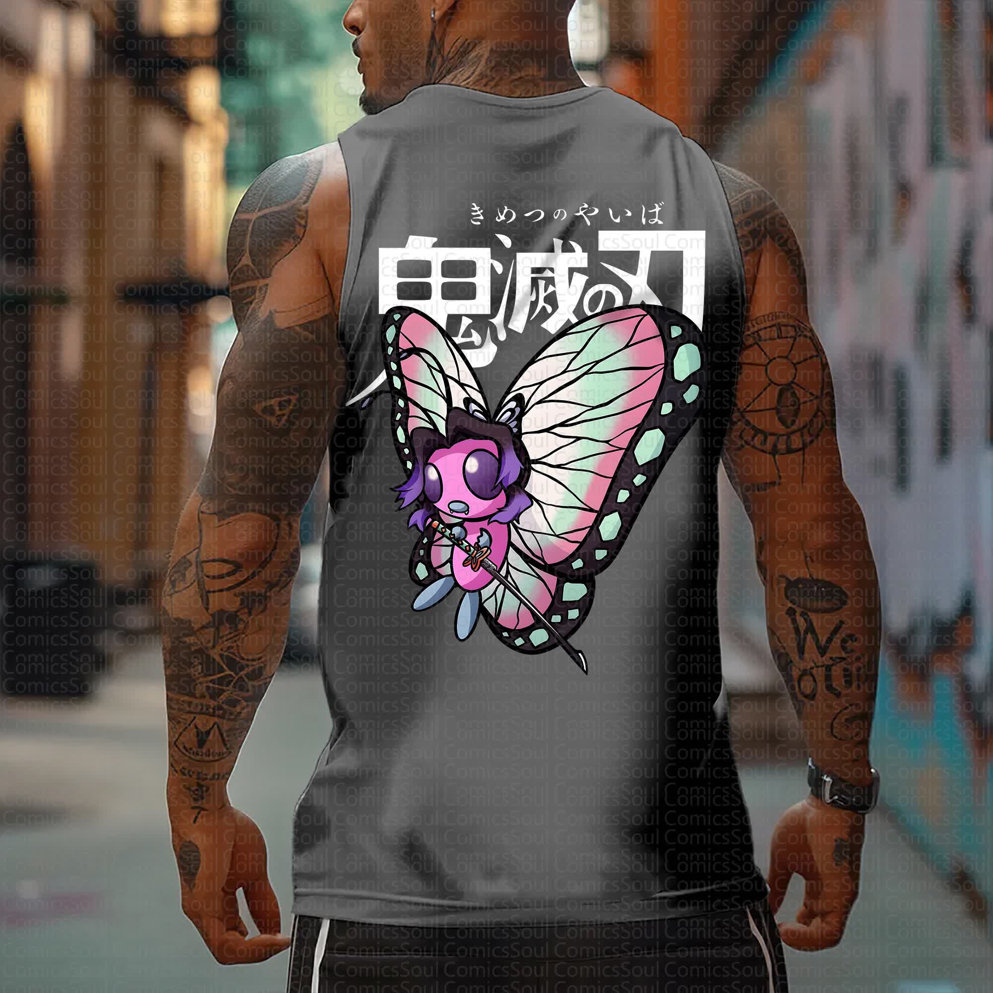 Unisex “Comicssoul X Comicssoul” Casual Anime  Tank Top TeeThreads Sustain the Scene with Custom Apparel