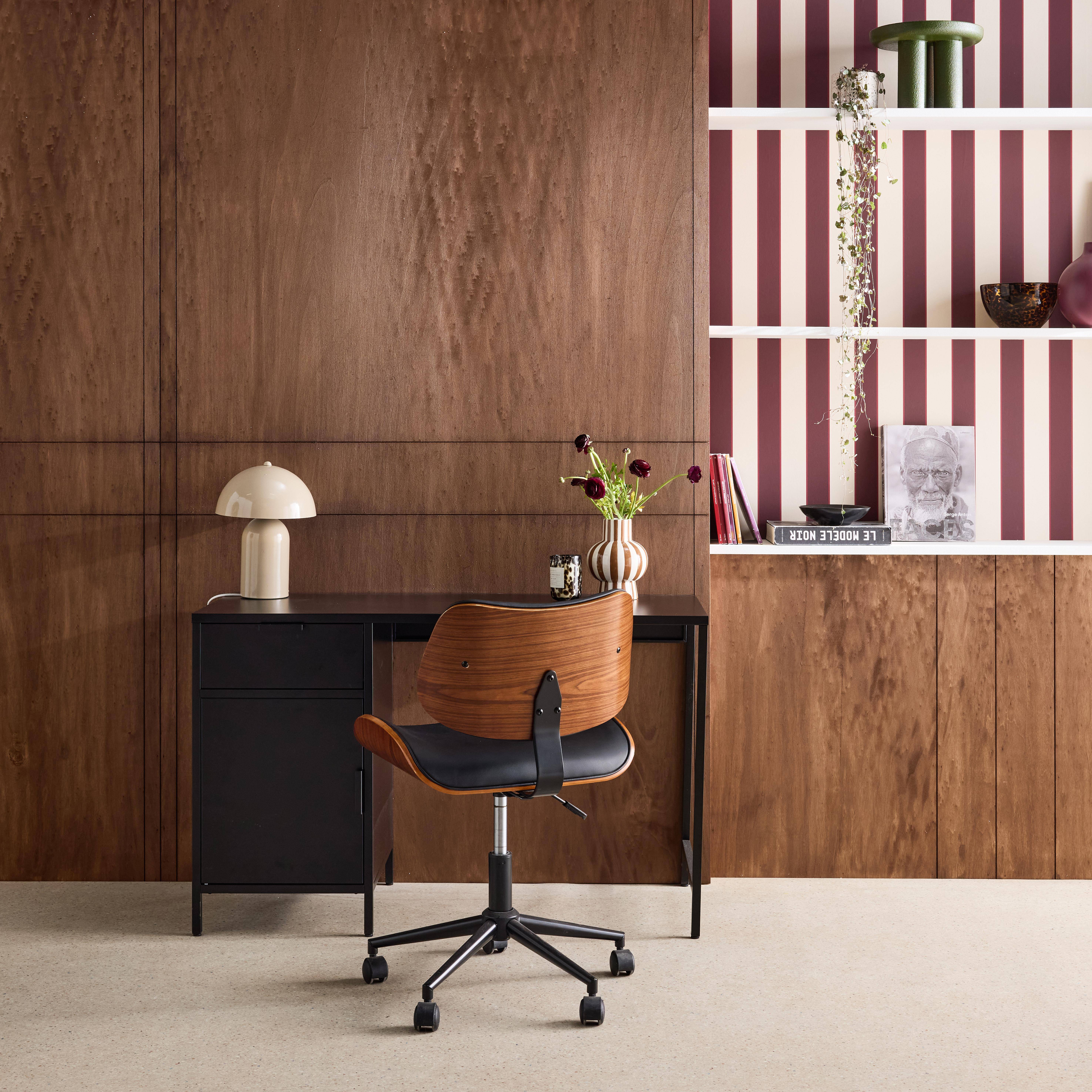 Soho - Escritorio de acero laminado, 1 cajón