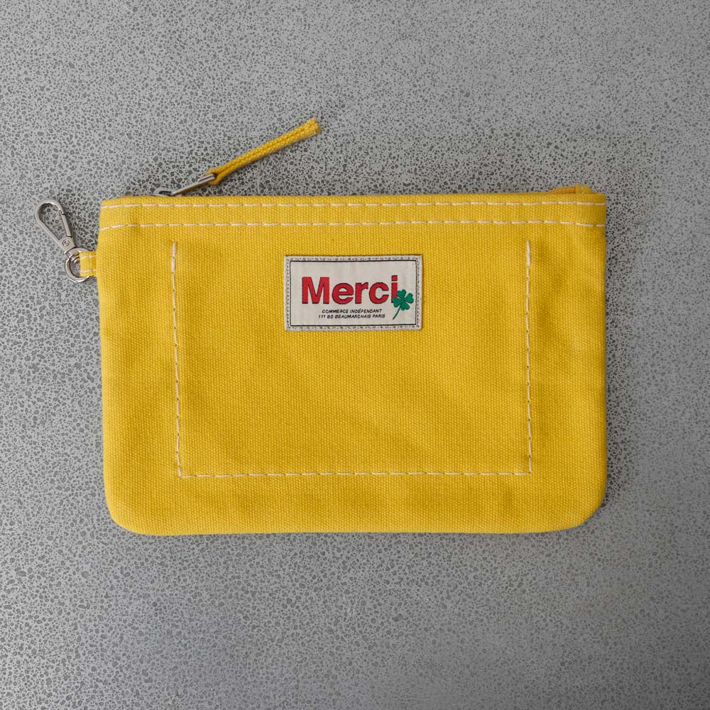 Merci - Pochette Candide - Jaune