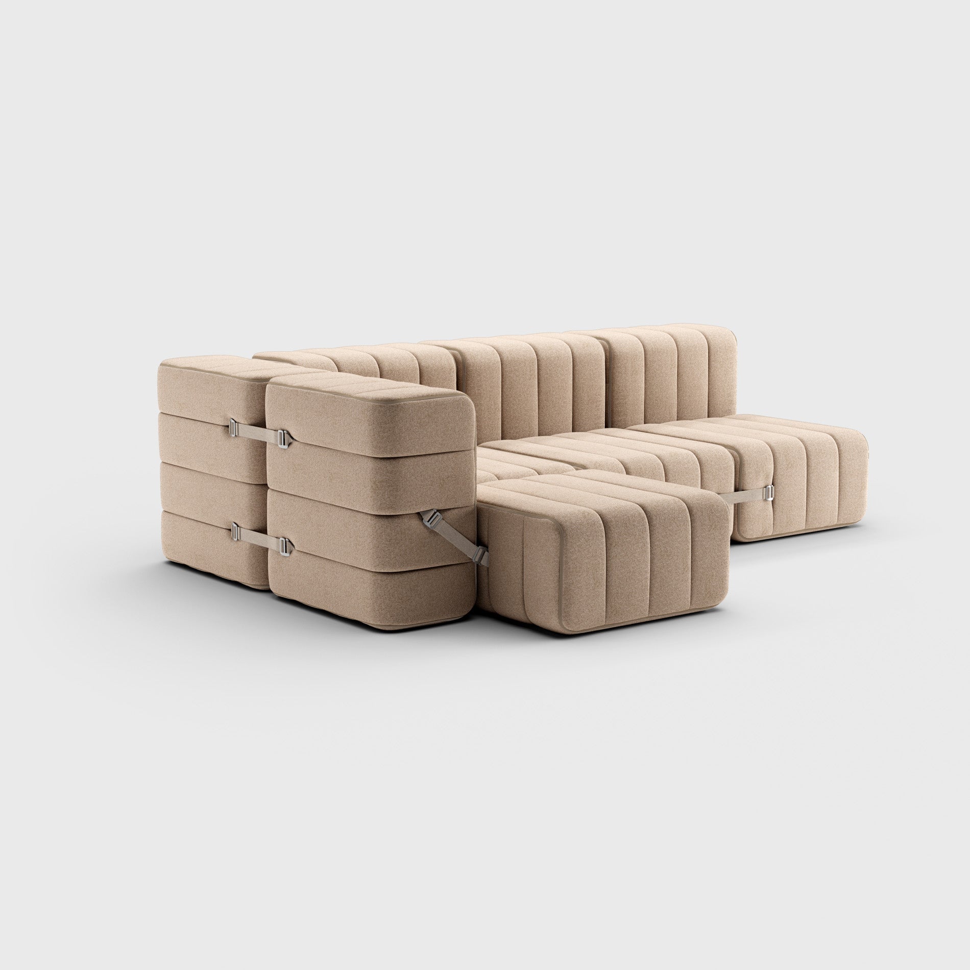 Curt-Set 9 - Dama - 0029 (Beige   Grijs)