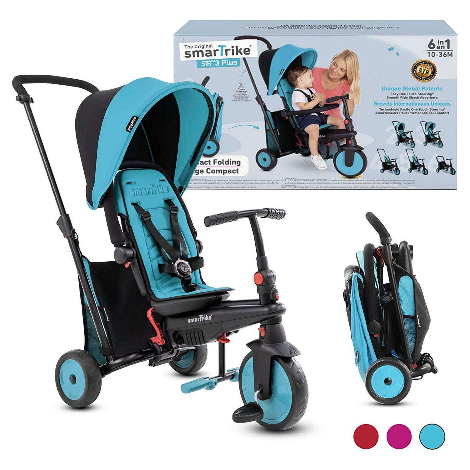 smarTrike 5 in 1 Modular Toddler Stroller Tricycle with 1 Handed Steering - Image 10
