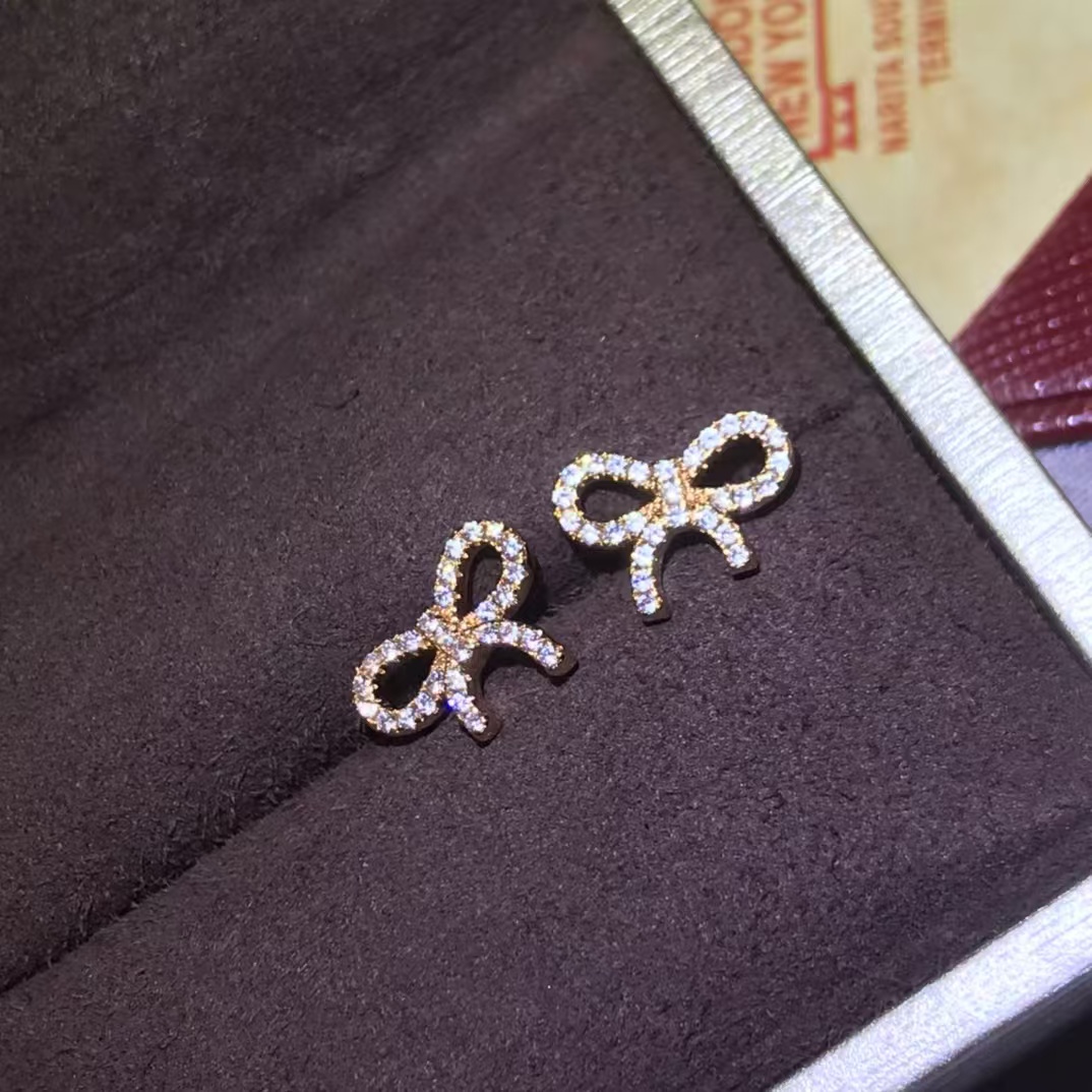 Tiffany Bow Knot Earrings - Original Replica Club