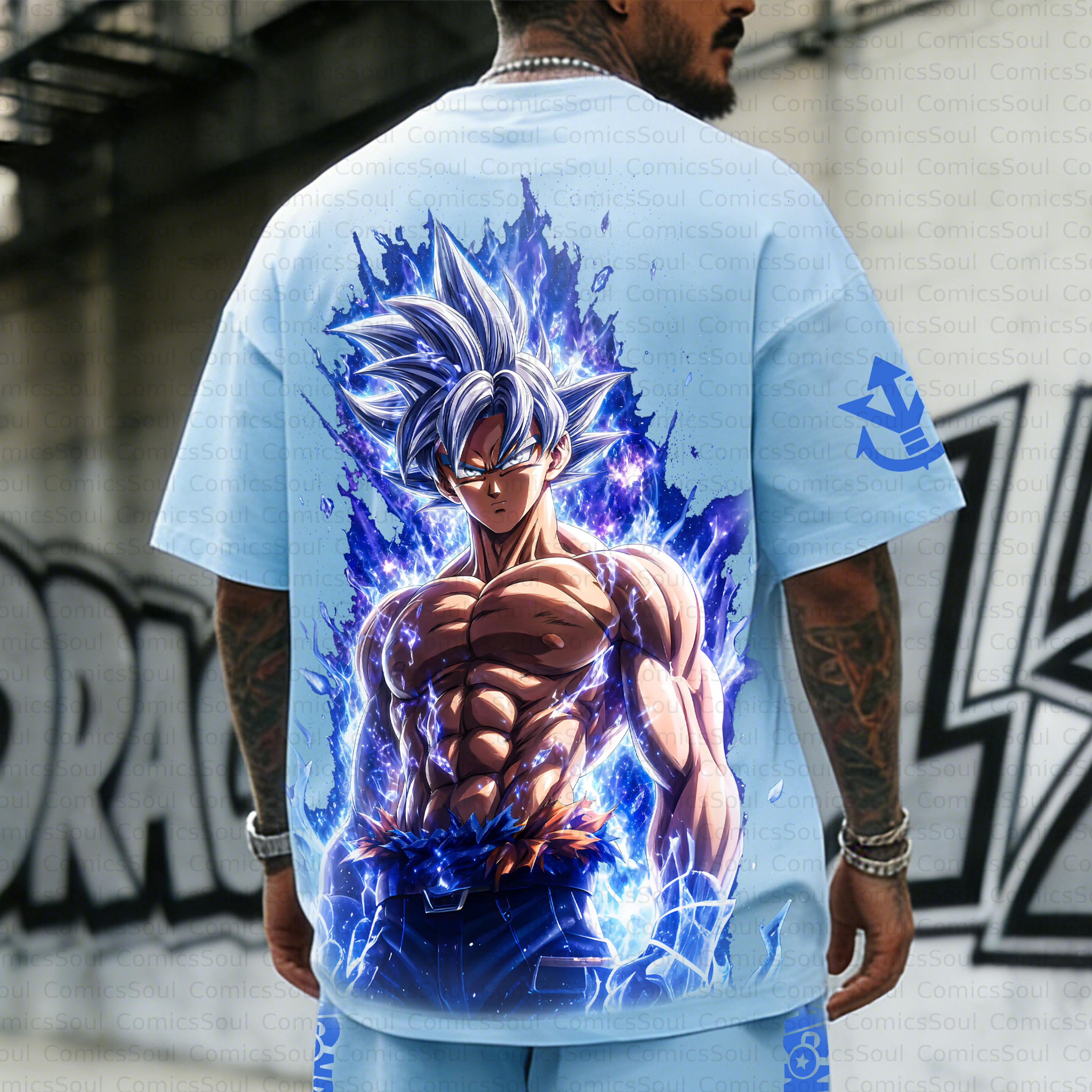 Unisex Anime Inspired Vintage T-Shirt