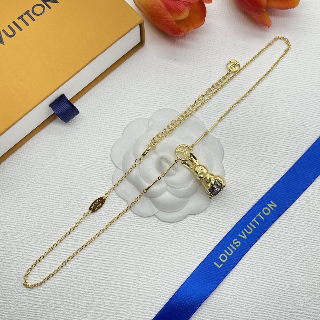 Louis Vuitton Rabbit Necklace - Original Replica Club