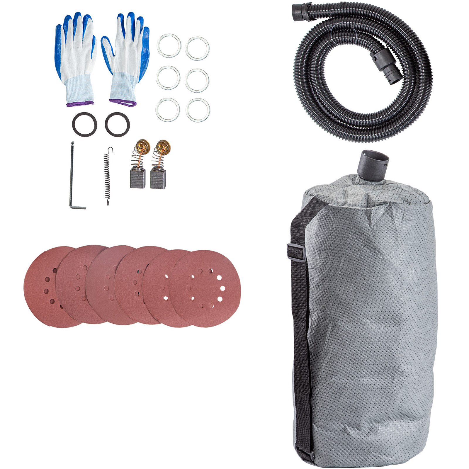 9" Drywall Sander 850W 6 Variable Speed Foldable Sander with Vacuum Bag - Image 9