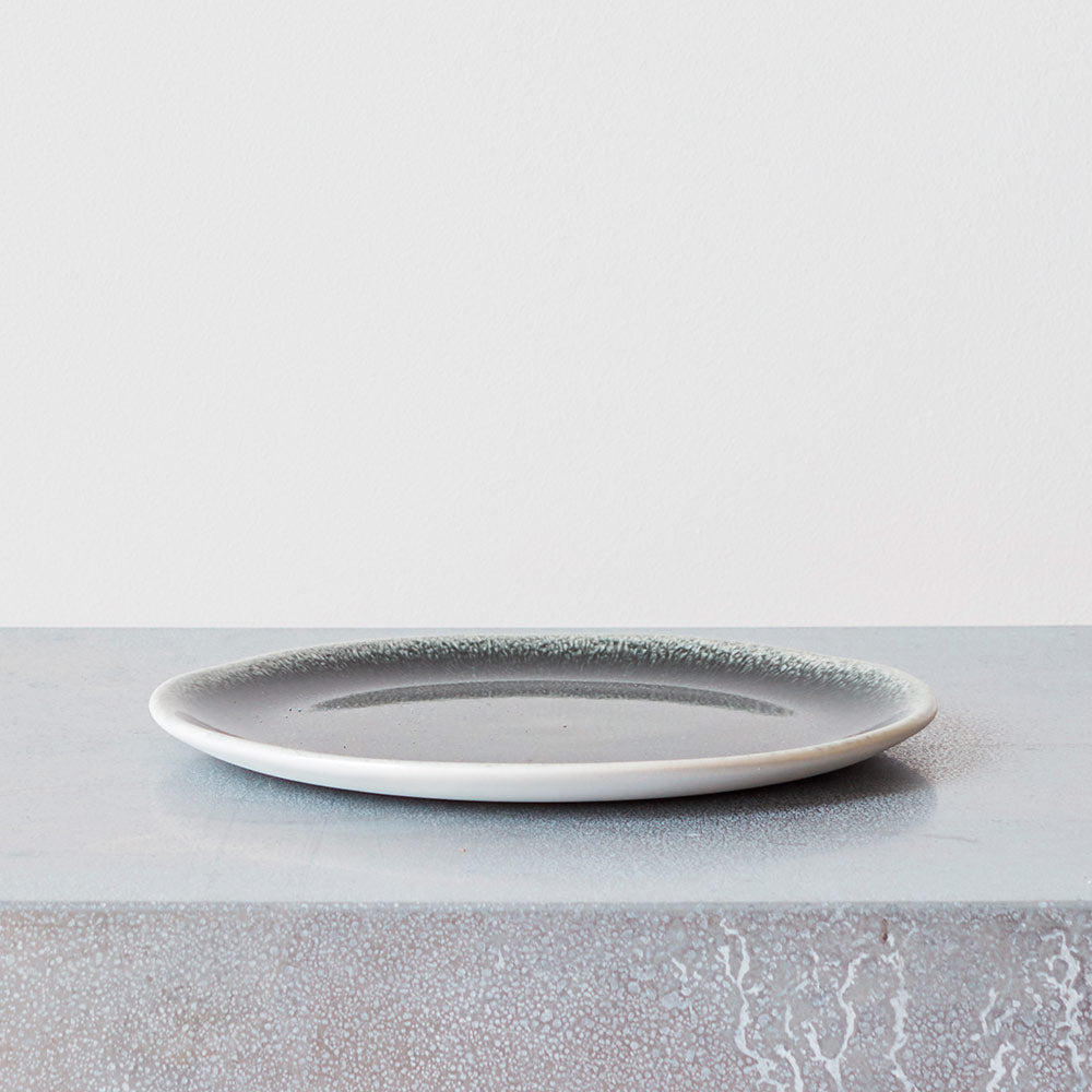 Assiette ronde Maguelone - Orage