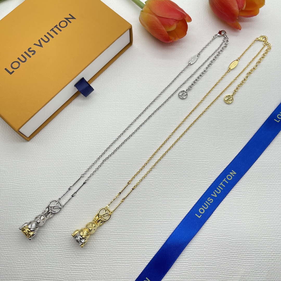 Louis Vuitton Rabbit Necklace - Original Replica Club