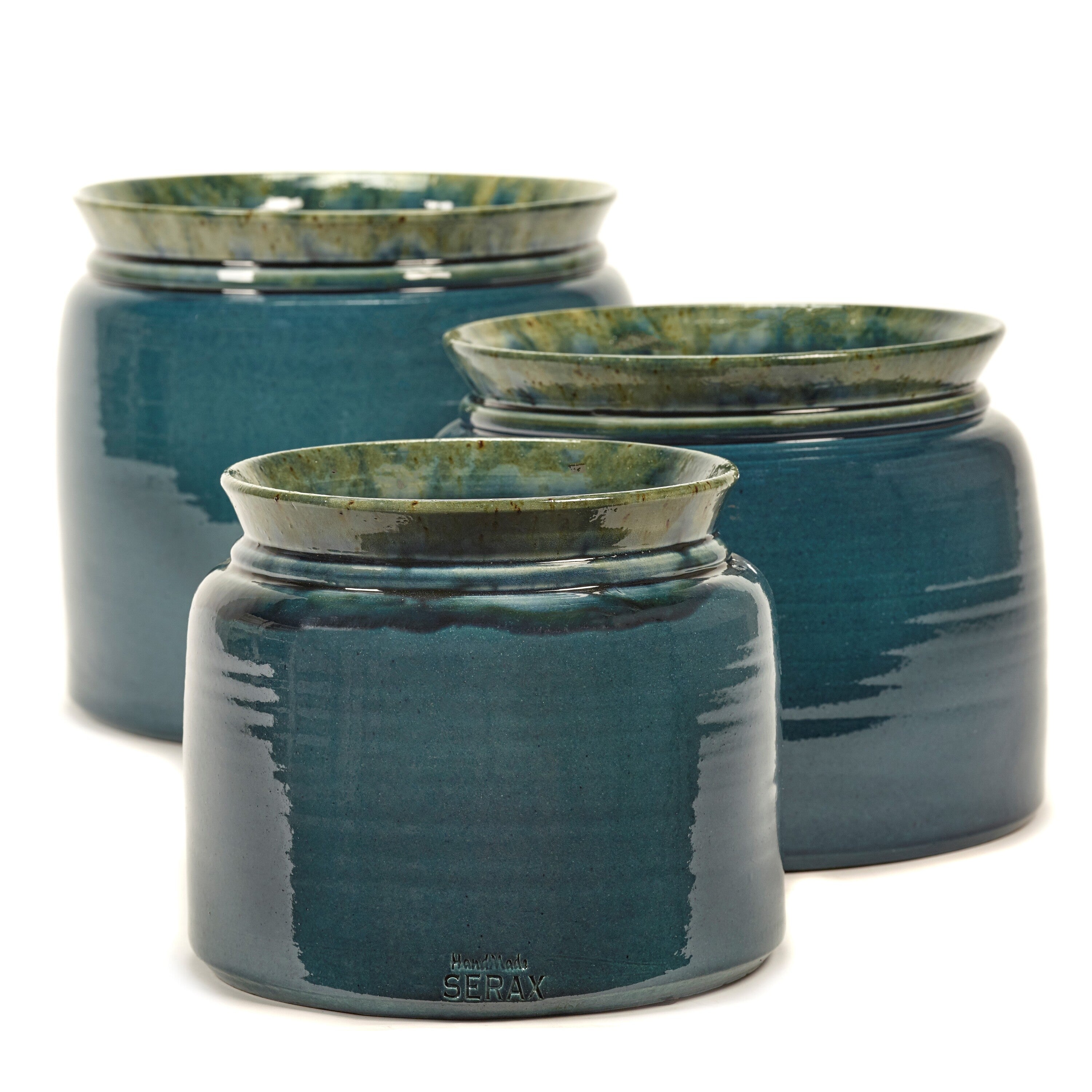 SERAX - Reactive Bloempot L - Blauw