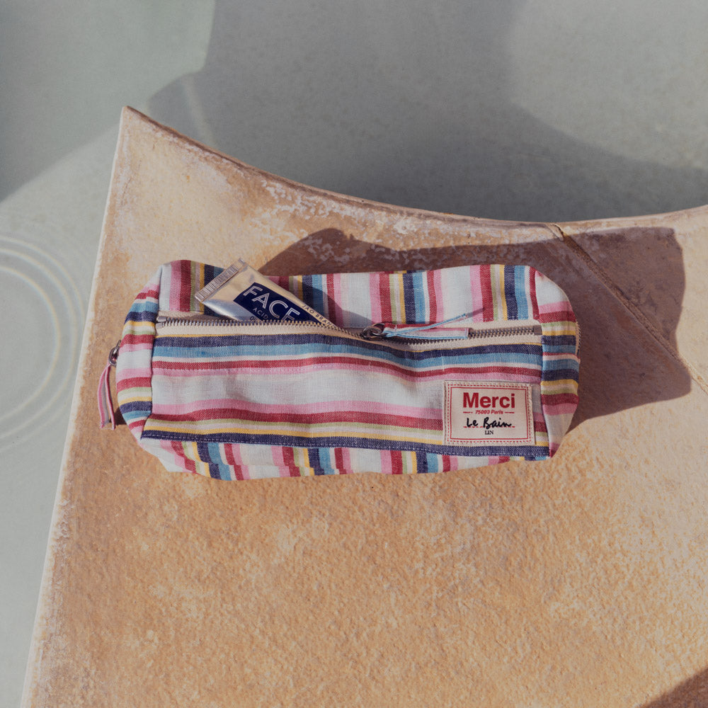 Trousse de toilette - Rayures Parasol