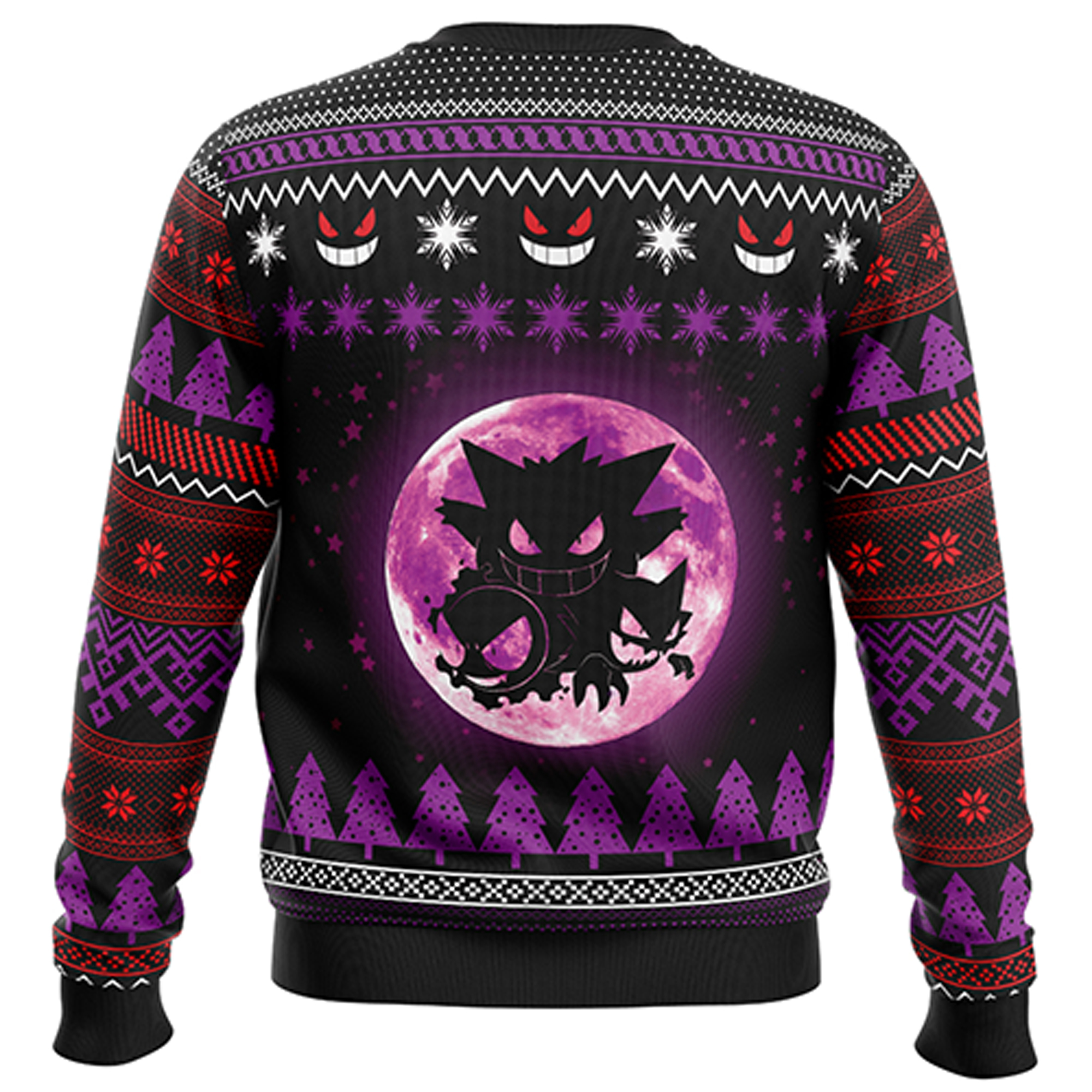 Unisex Anime Ugly Christmas Sweater TeeThreads Sustain the Scene with Custom Apparel