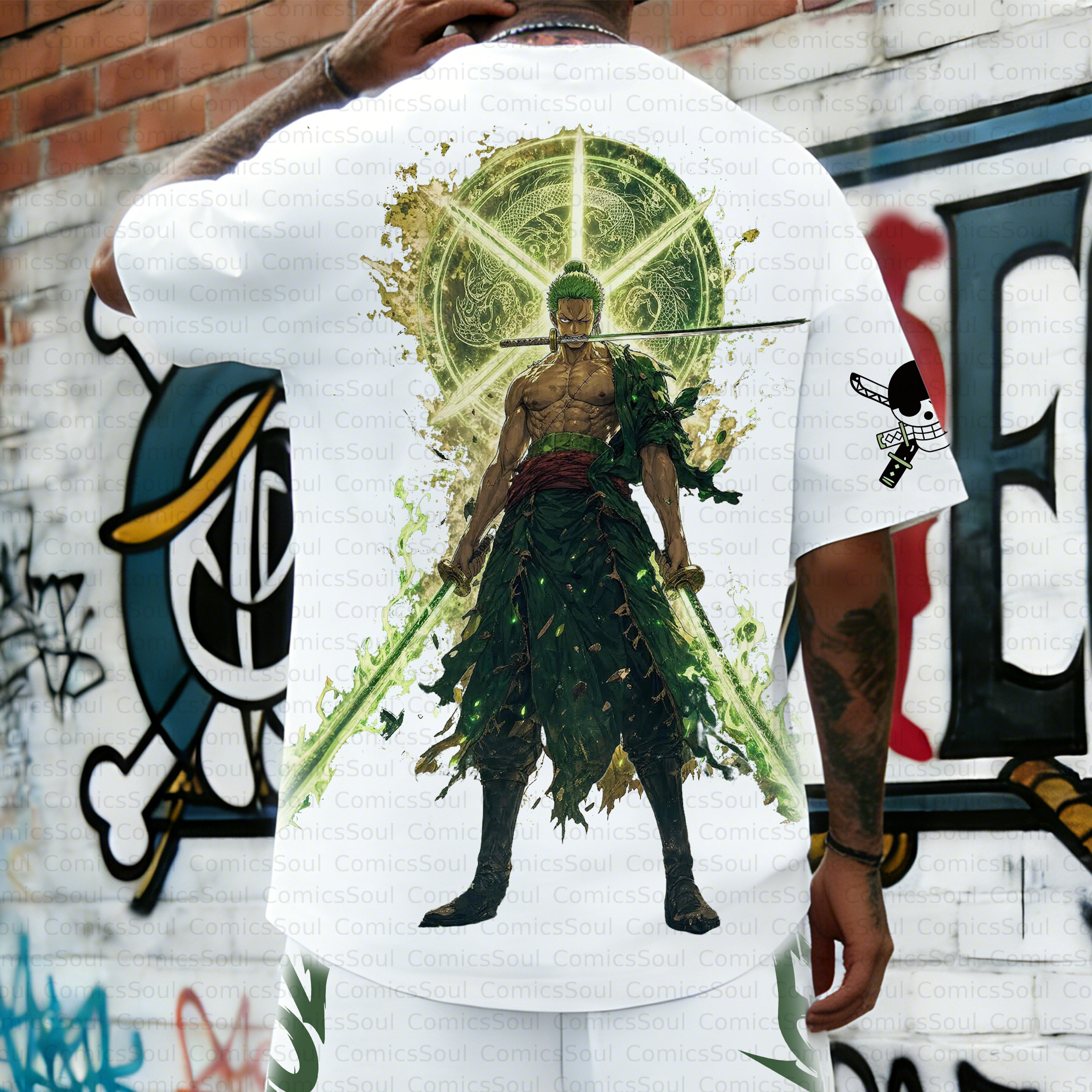 Unisex Anime Inspired Vintage T-Shirt