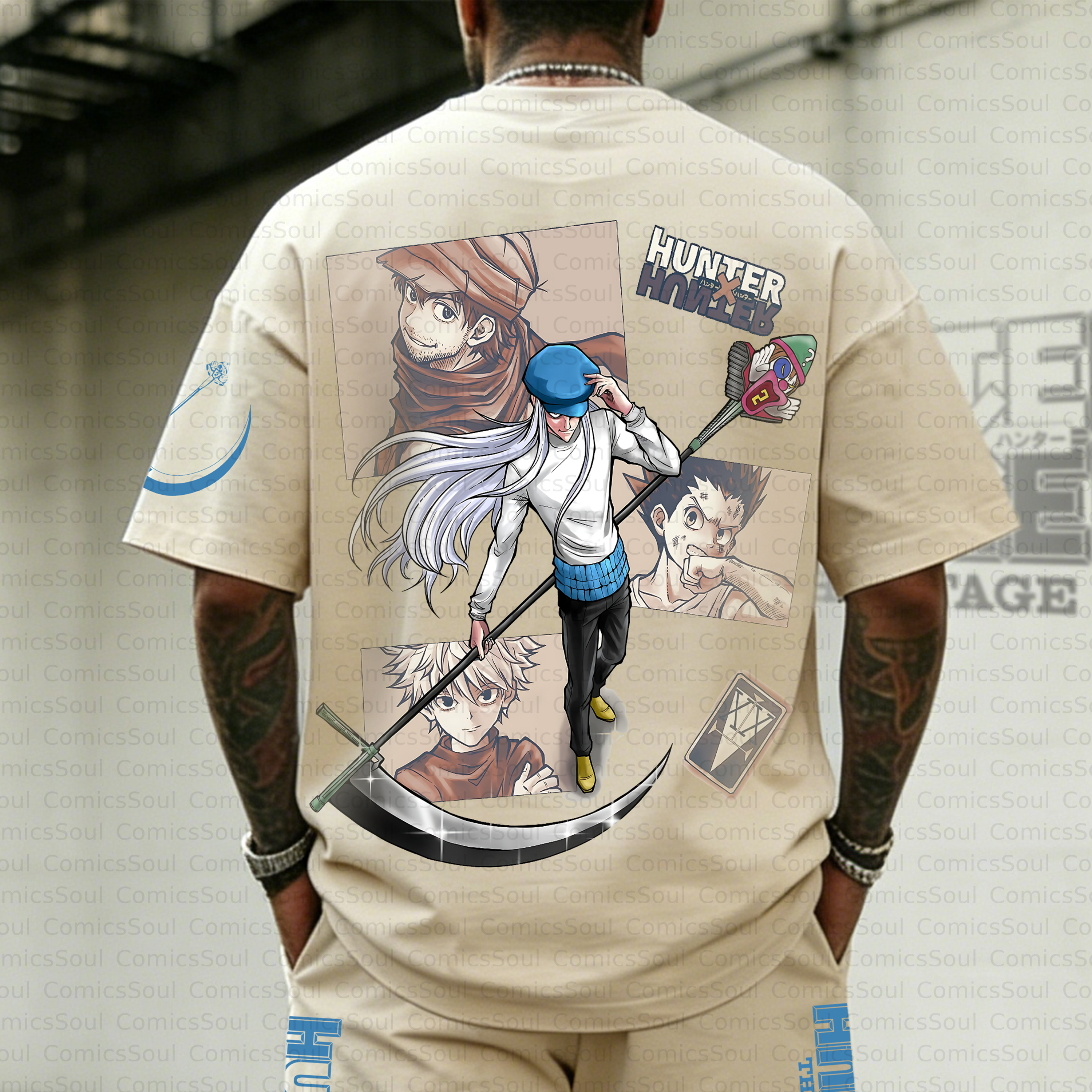 Unisex Anime Inspired Vintage T-Shirt