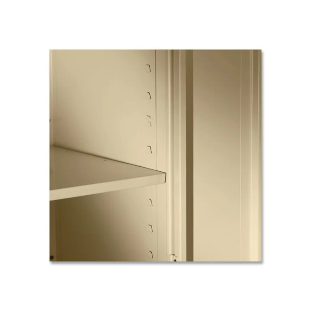 Tennsco Storage Cabinet (Unassembled) 2470 36" x 24" x 78" - 5 x Shelf(ves) - 2 x Standard Door(s) - Heavy Duty, Locking Door, Hinged Door - image 2