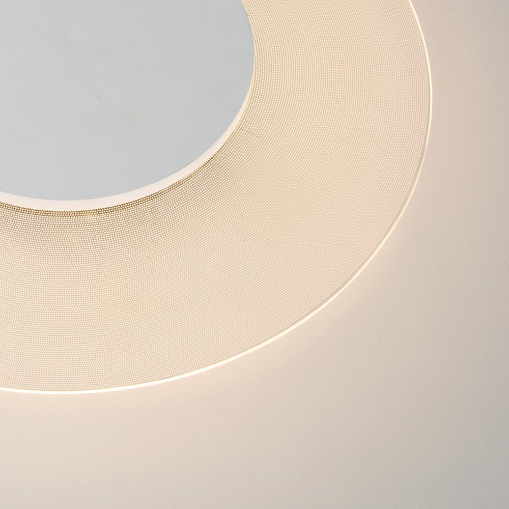 Steinhauer - plafonniere - Lido - wit - kunststof metaal - Ø 36cm -