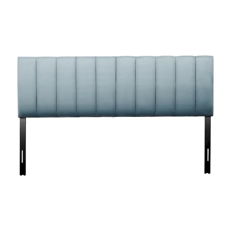 CorLiving Helena King Size Velvet Tufted Headboard