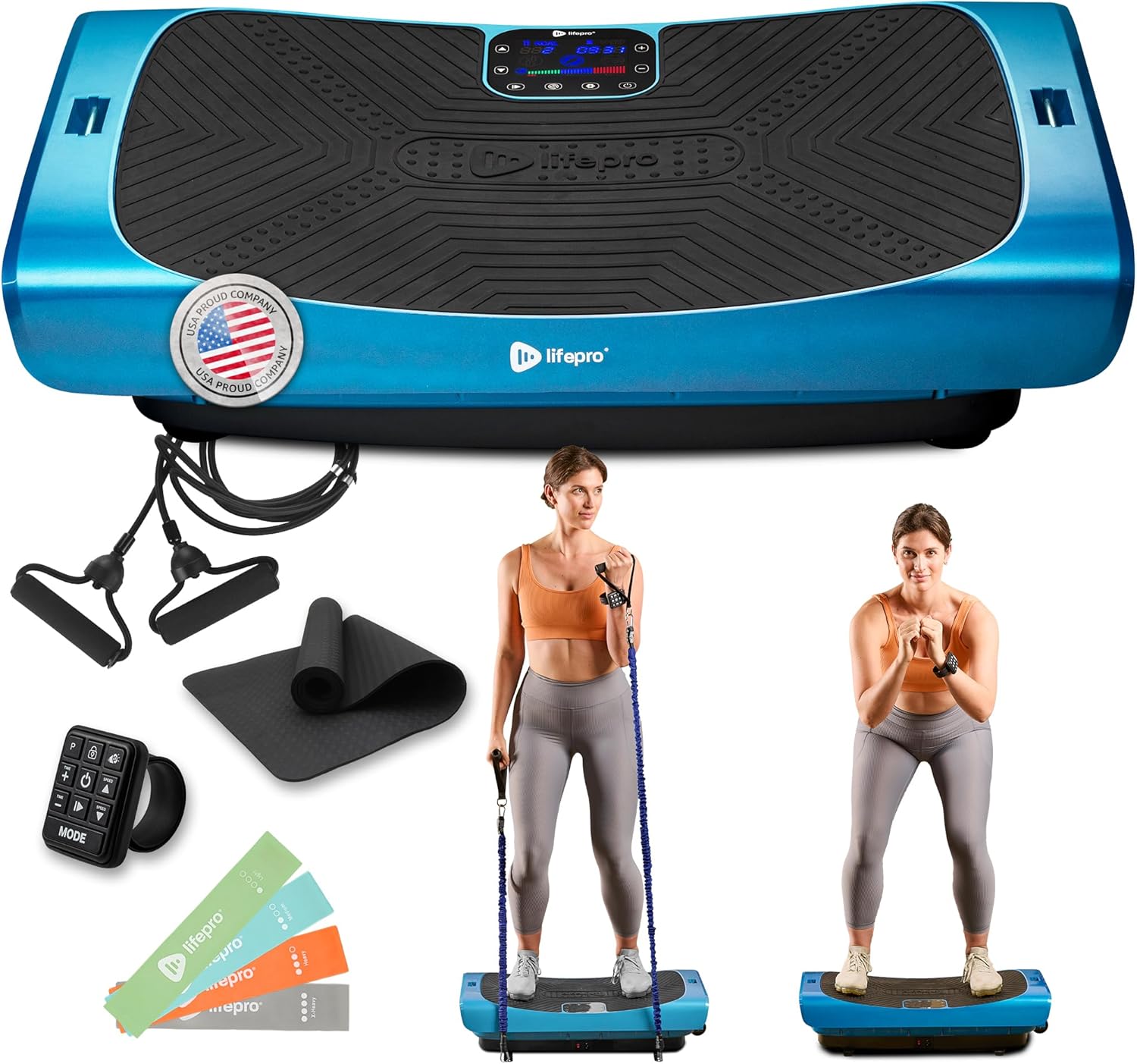 WAYFAIR Lifepro Vibration Plate Machines ?C Full Body Workout, Recovery & Lymphatic Drainage With 4D Motion, Silent Operation, Joint Support, & Triple Motor Technology For Circulation, Fat Burn & Toning
