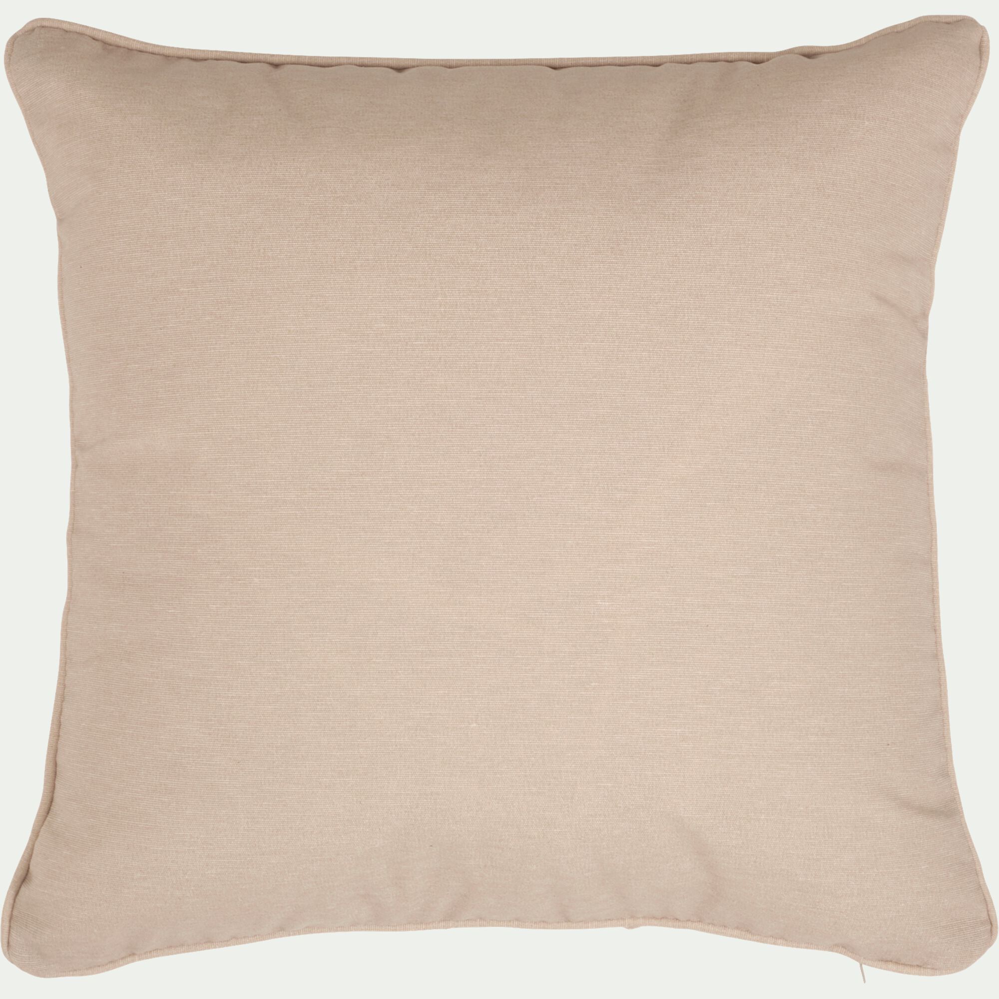 TRAYAS - Coussin d'extérieur et intérieur déperlant 40x40cm - beige