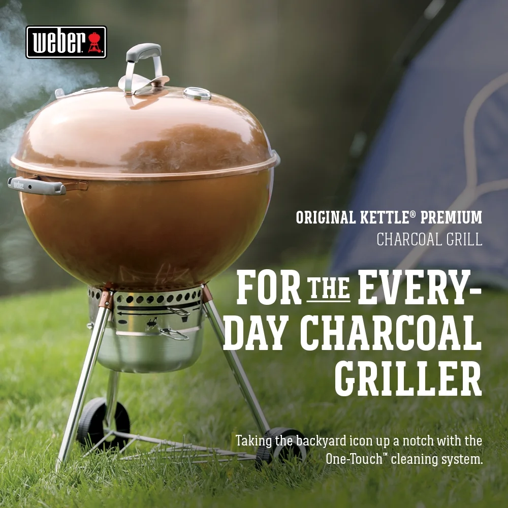Weber Original Kettle Premium Charcoal Grill - Image 6