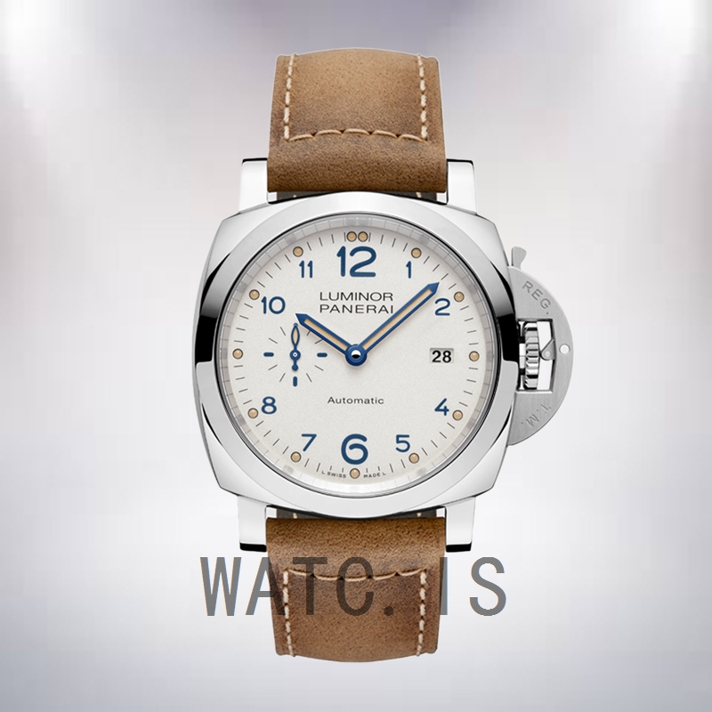 Panerai Luminor Due 44mm Men's PAM00906-001 Silver-tone
