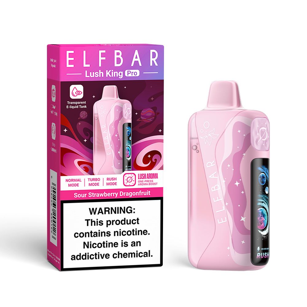 ELF BAR LUSH KING PRO 40,000 PUFFS - elfbarduke