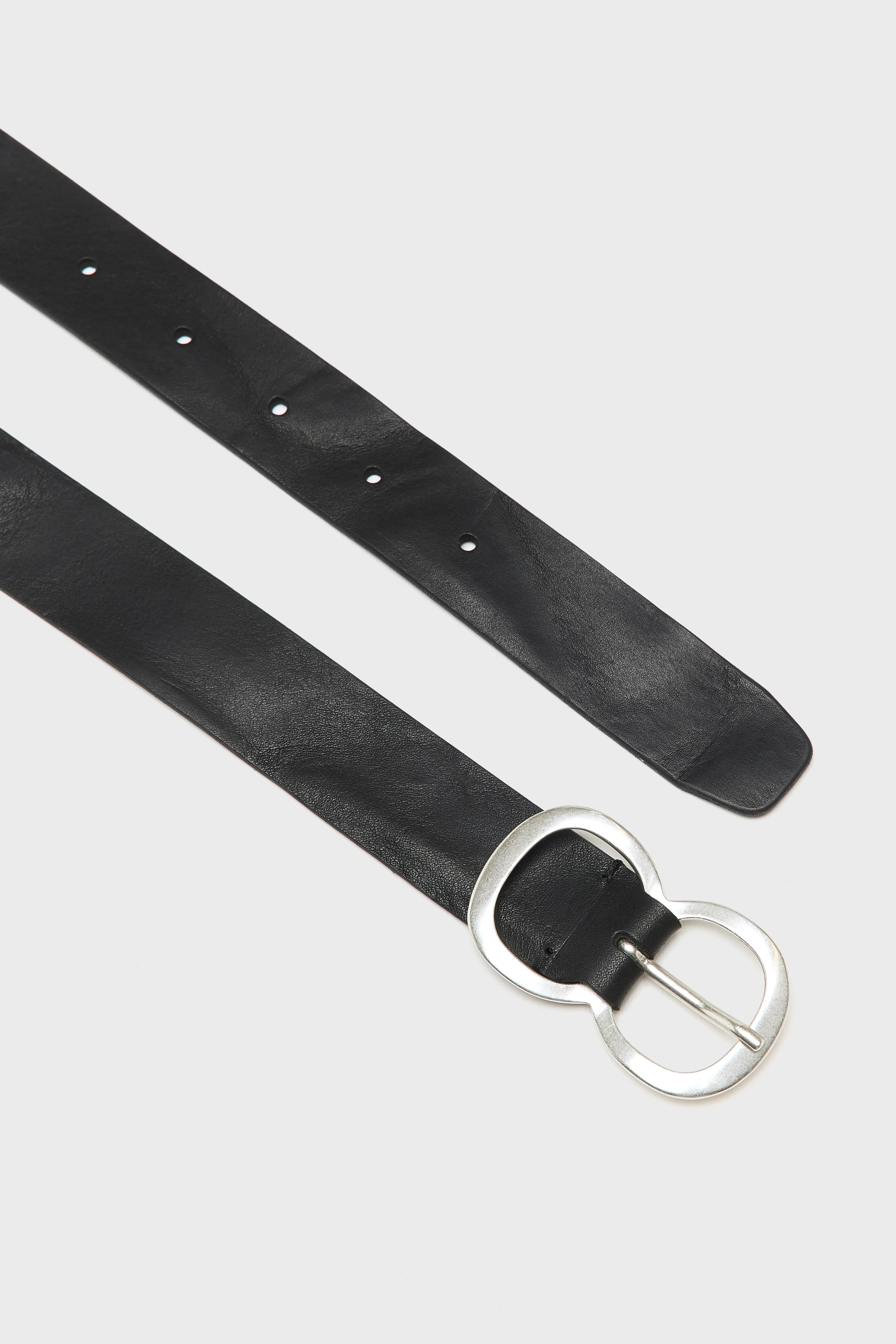 Bellerose Sabas black leather belt (251 / W / BLACK)