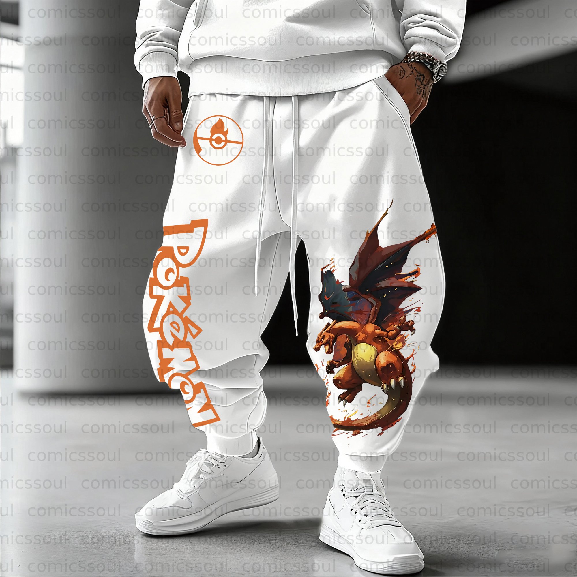 Unisex Anime Inspired Vintage Plush Pants